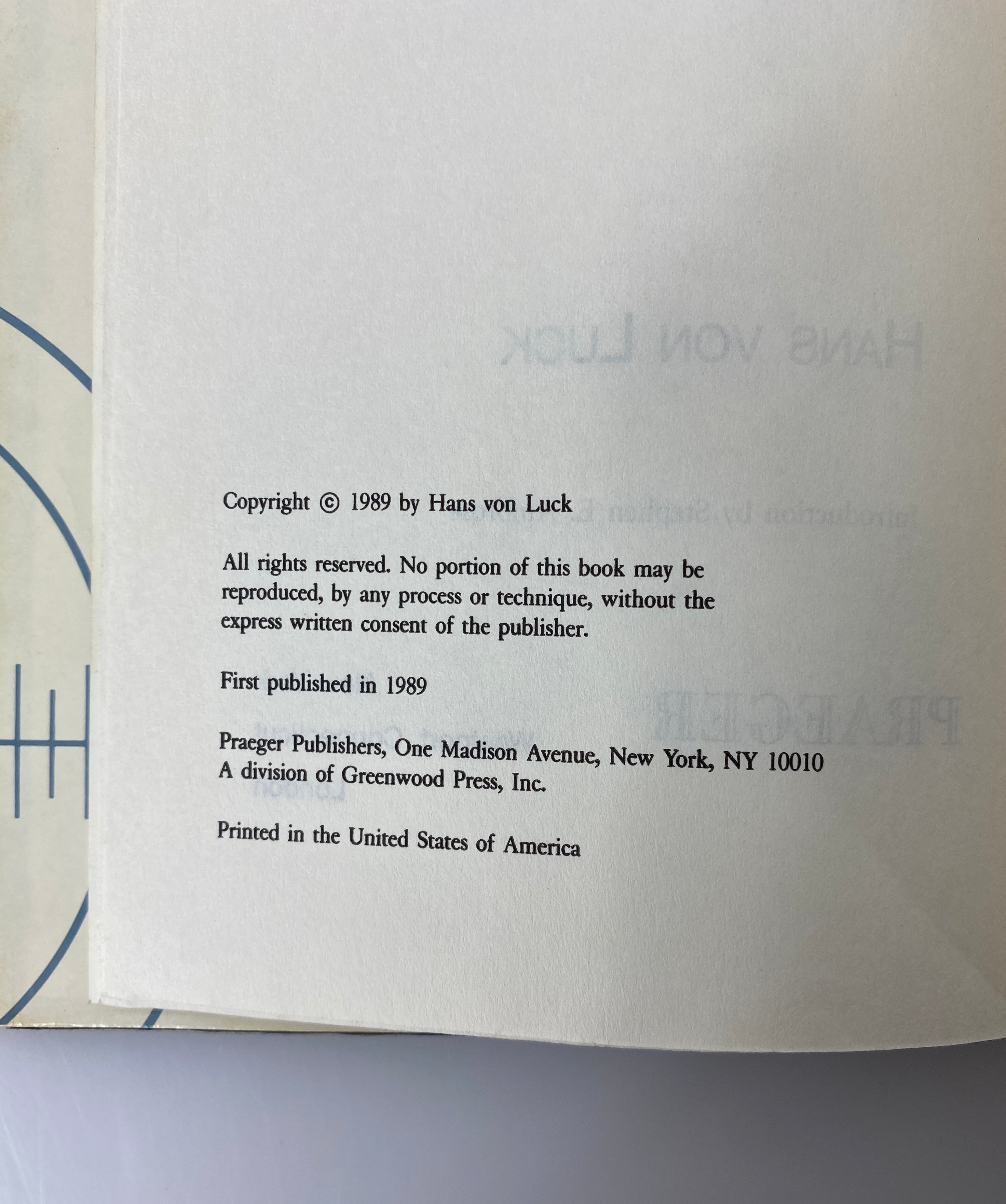 Panzer Commander The Memoirs of Colonel Hans von Luck 1989 1st Edition HC DJ