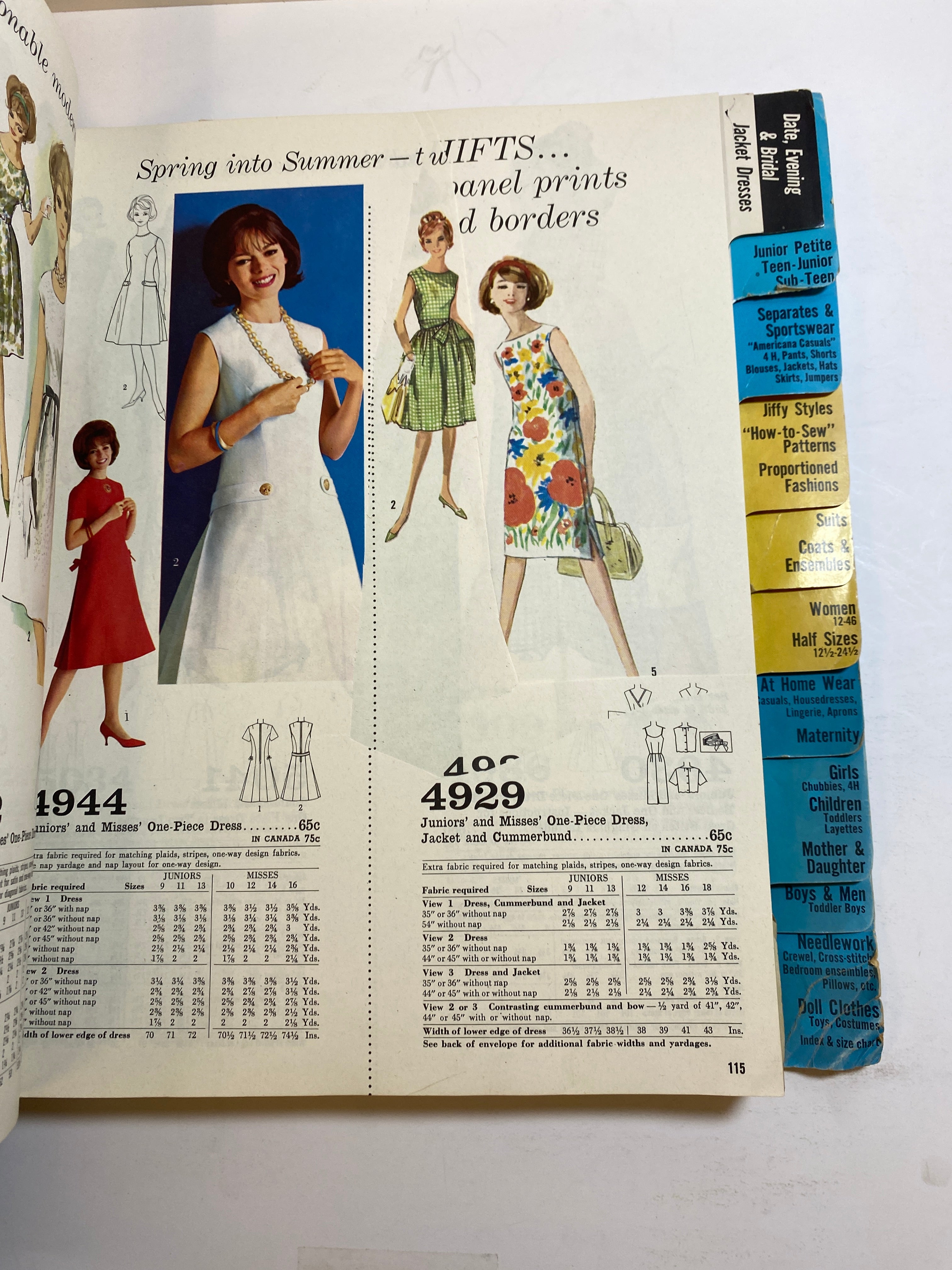 Simplicity February 1964 Counter Catalog Book