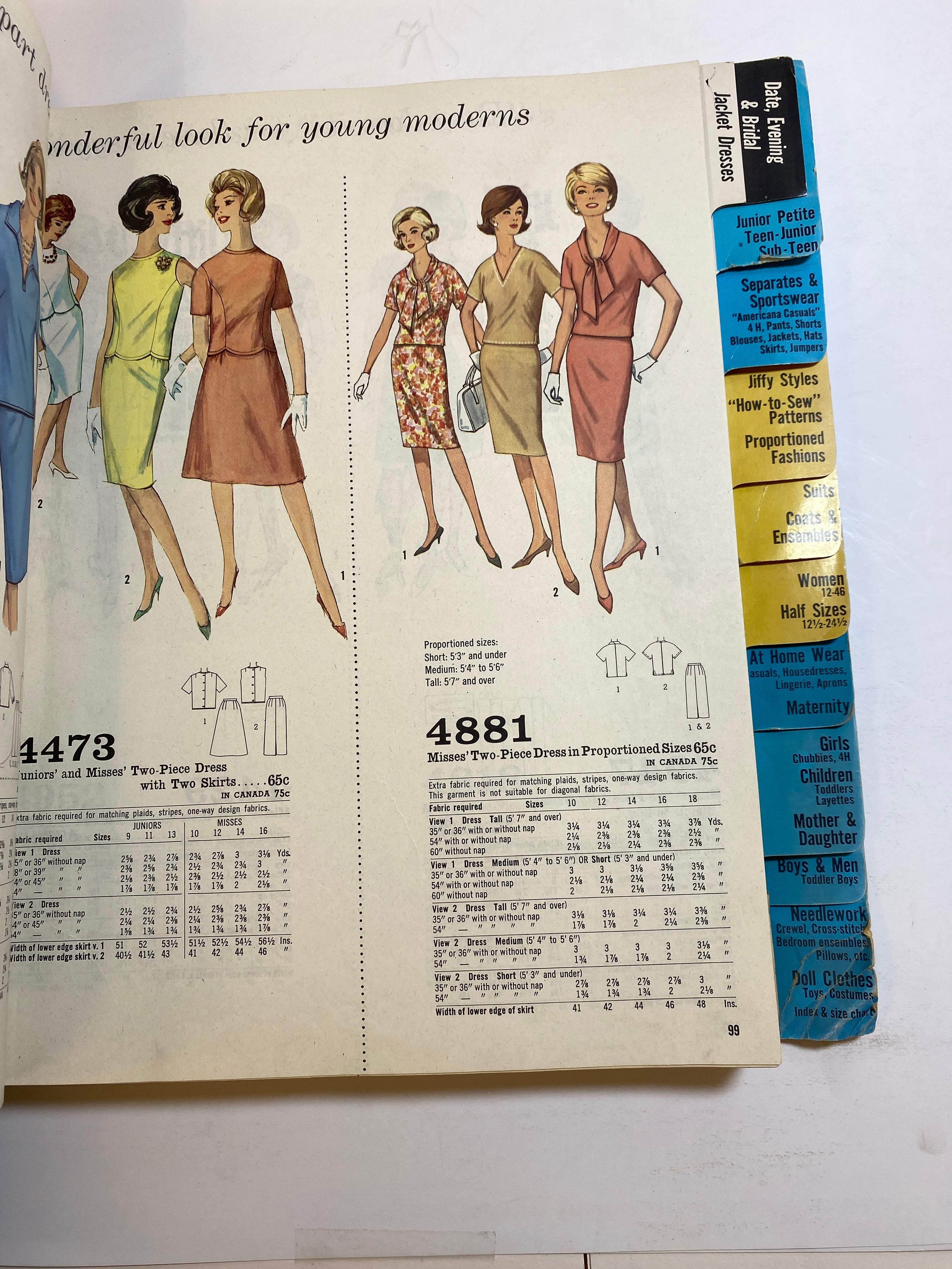 Simplicity February 1964 Counter Catalog Book