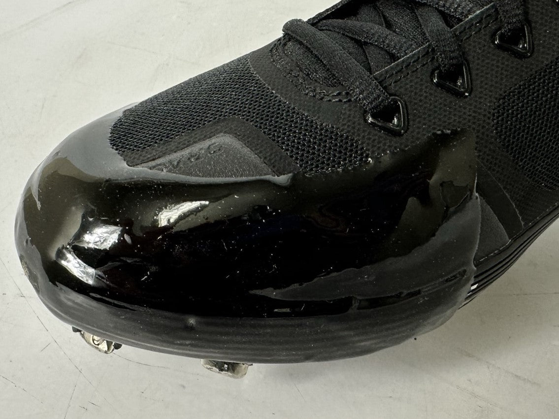 Men's Nike Alpha Huarache Elite 3 Low Metal Baseball Cleats, 13, Black