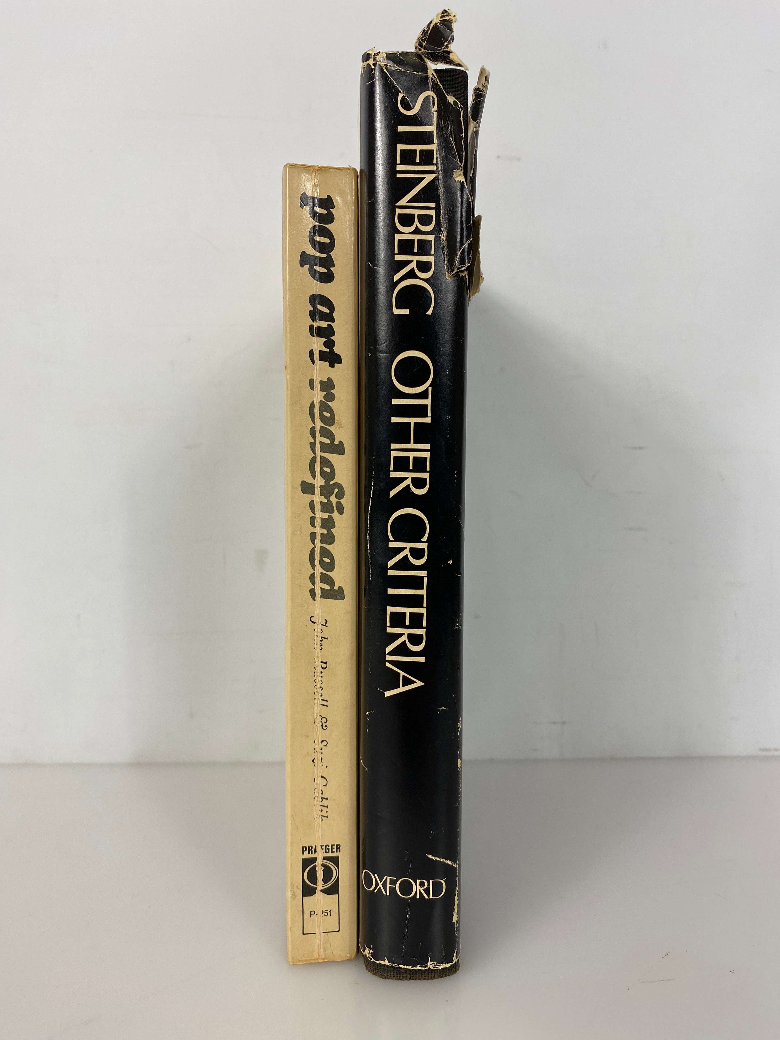 2 Vols: Pop Art Redefined 1969/Other Criteria Confrontations w 20th C Art 1972