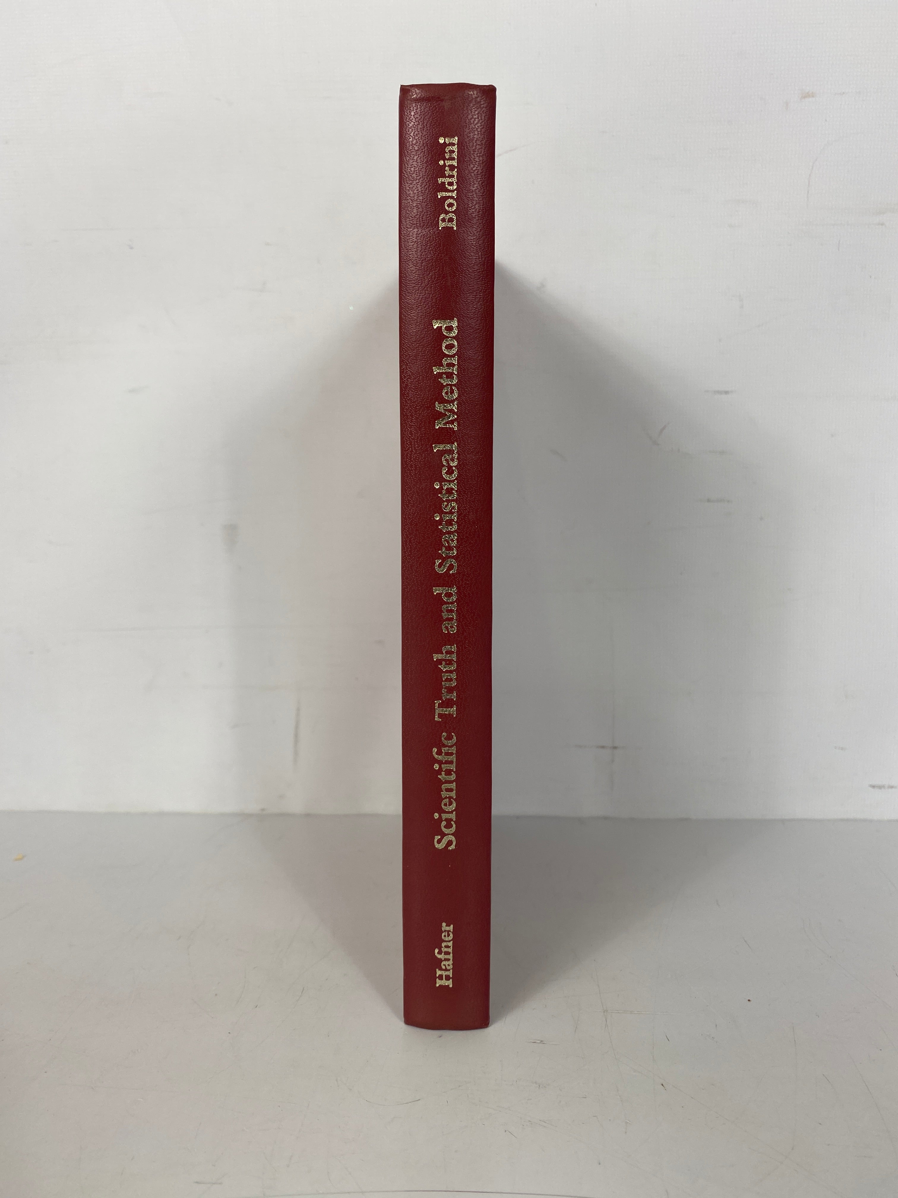 Scientific Truth and Statistical Method Marcello Boldrini 1972 1st English Ed HC