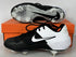 Nike Black & White Alpha Huarache Elite 2 Low Baseball Cleats Men's Size 6