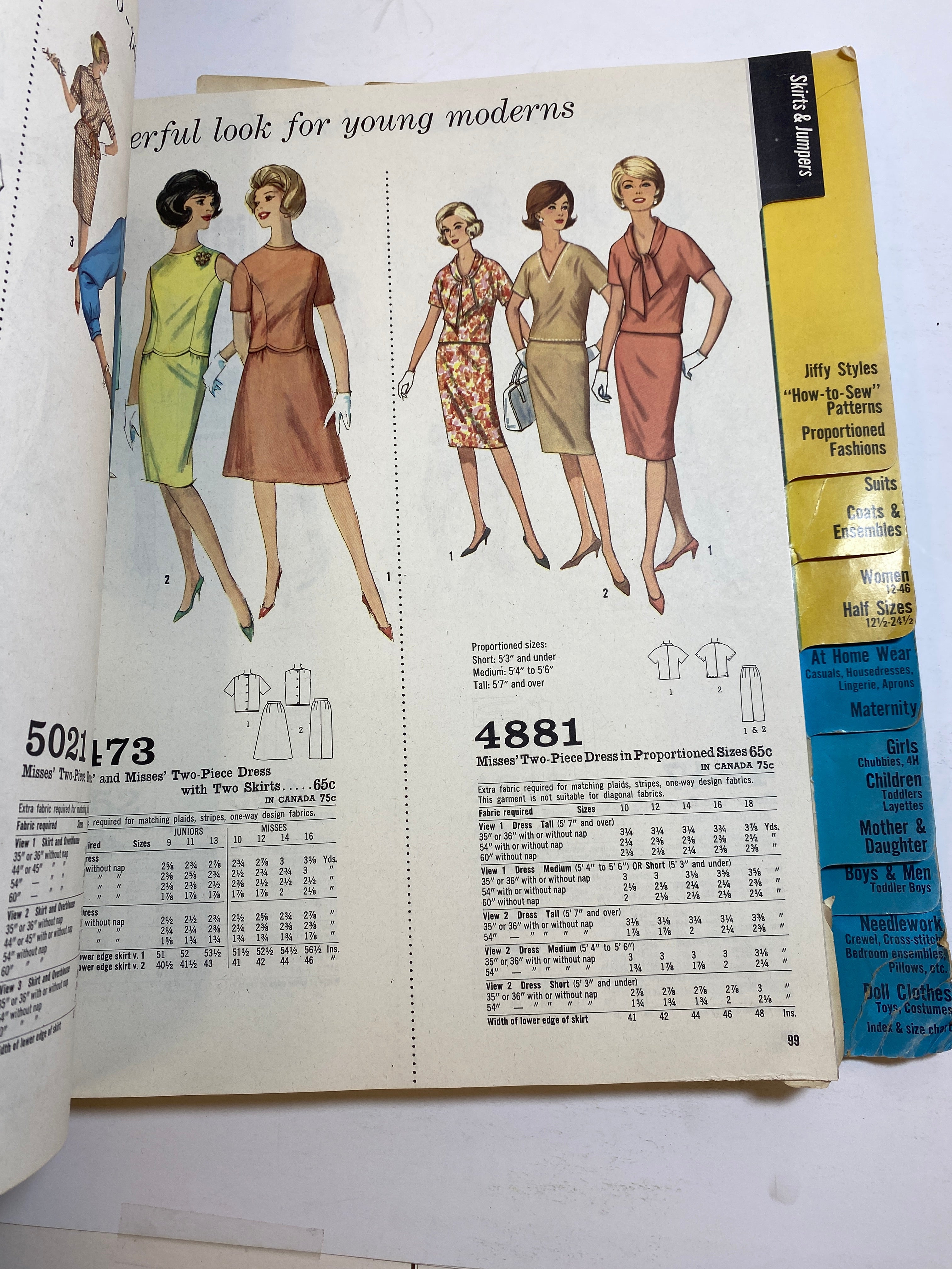 Simplicity February 1964 Counter Catalog Book