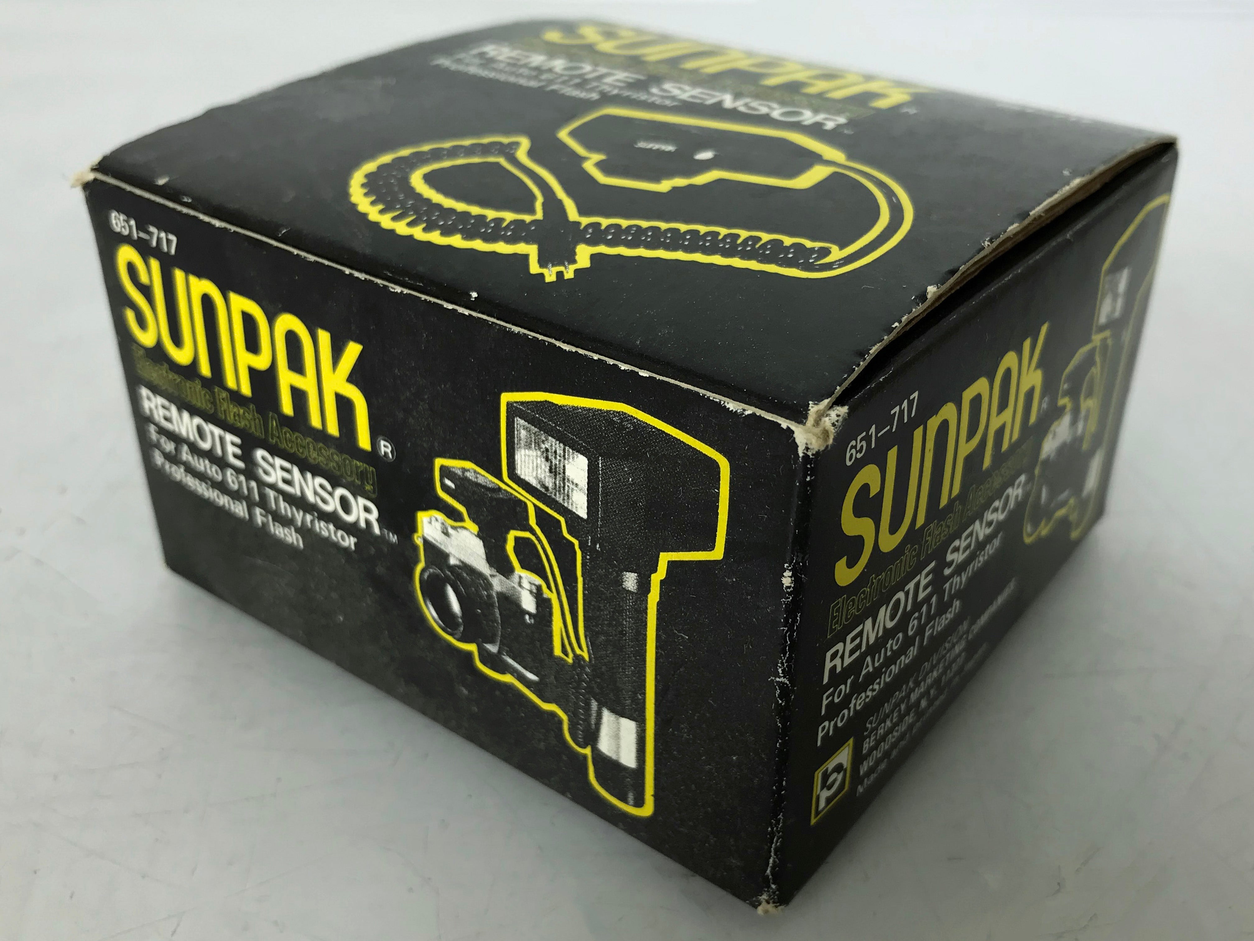 Sunpak 651-717 Remote Sensor For Auto 611 Thyristor Professional Flash