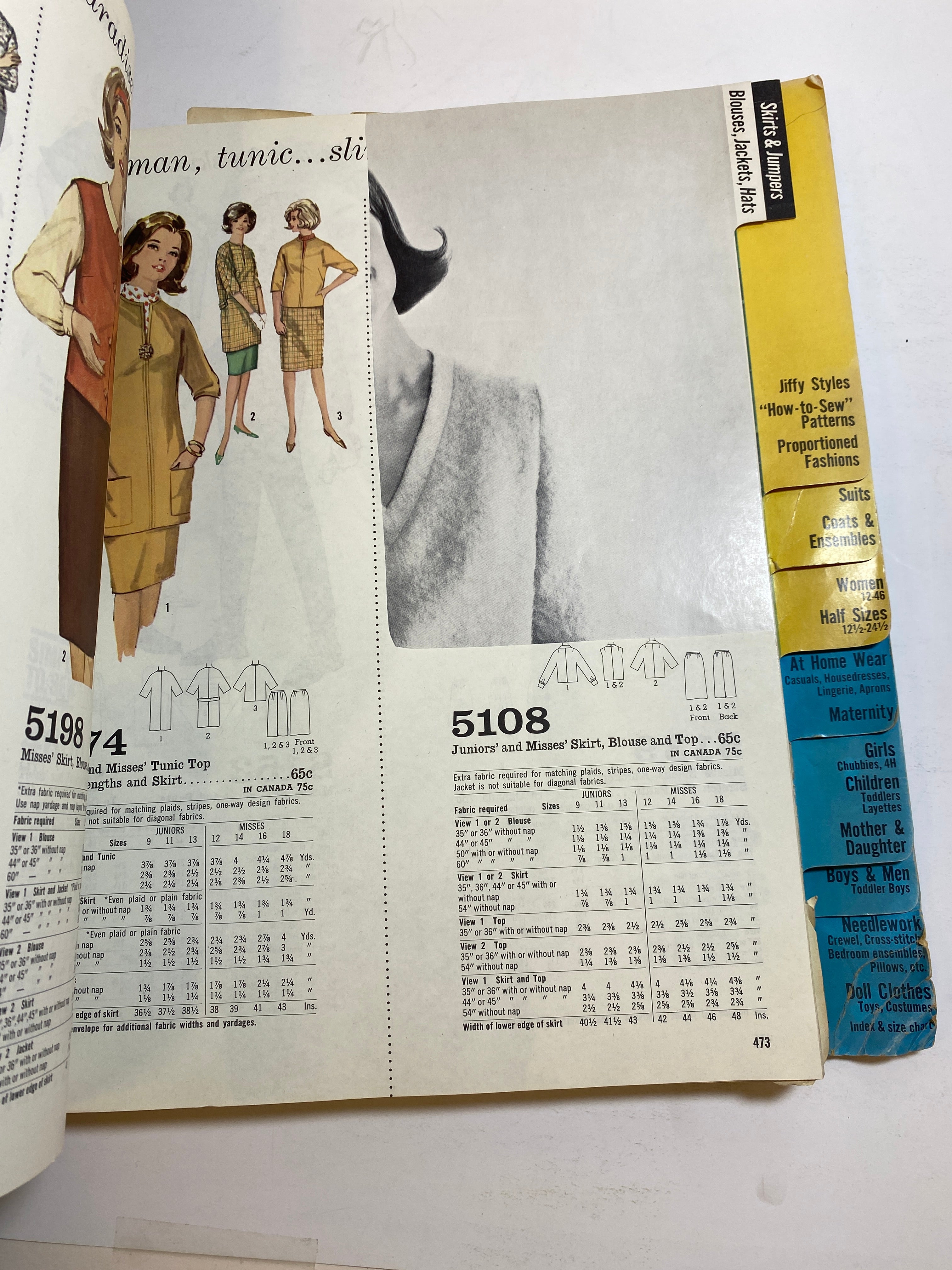 Simplicity February 1964 Counter Catalog Book