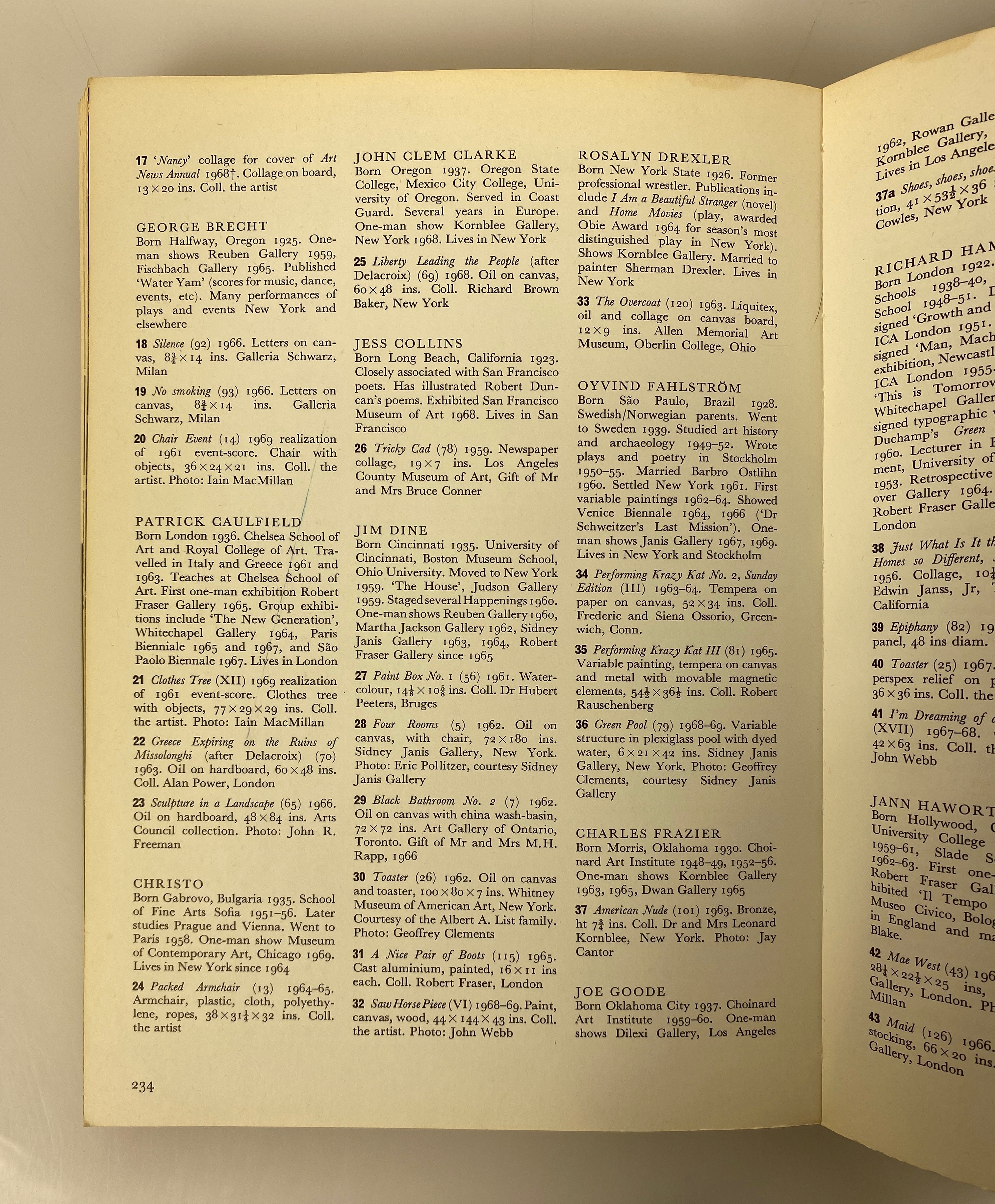 2 Vols: Pop Art Redefined 1969/Other Criteria Confrontations w 20th C Art 1972