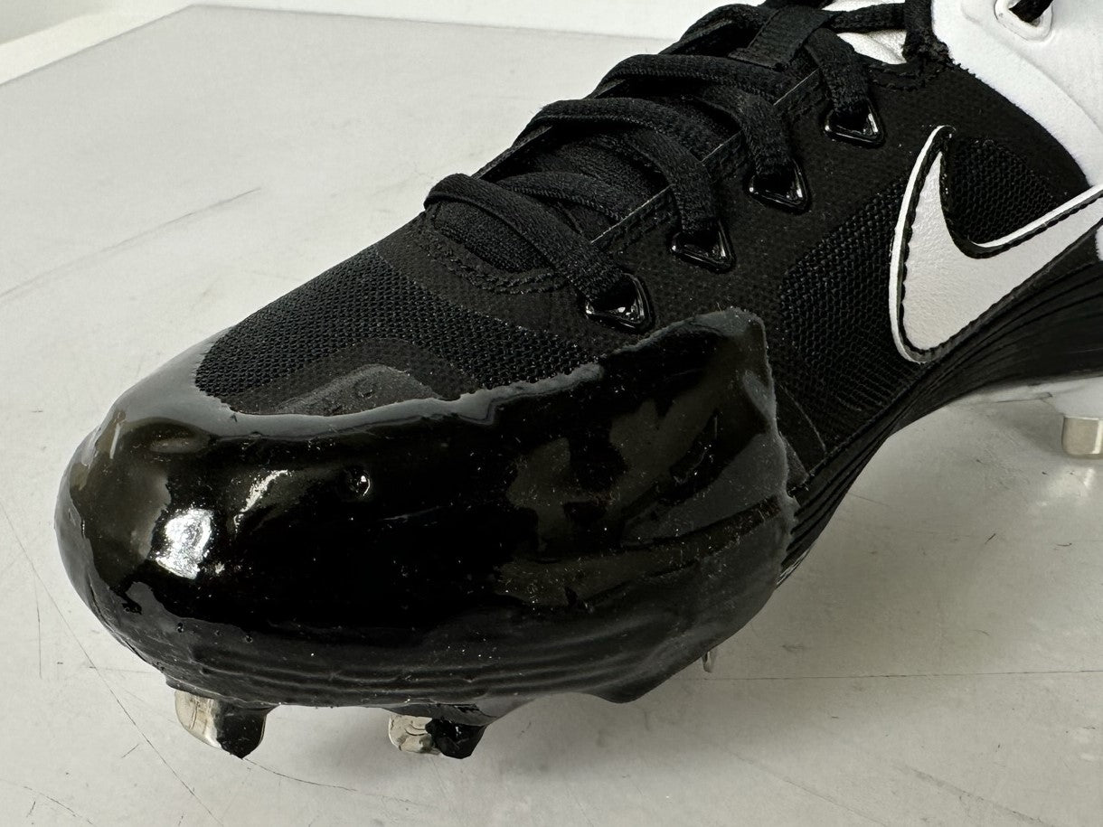 Nike Black Alpha Huarache Elite 2 Low MCS Baseball Cleat Men's Size 7  *Dipped Toe*