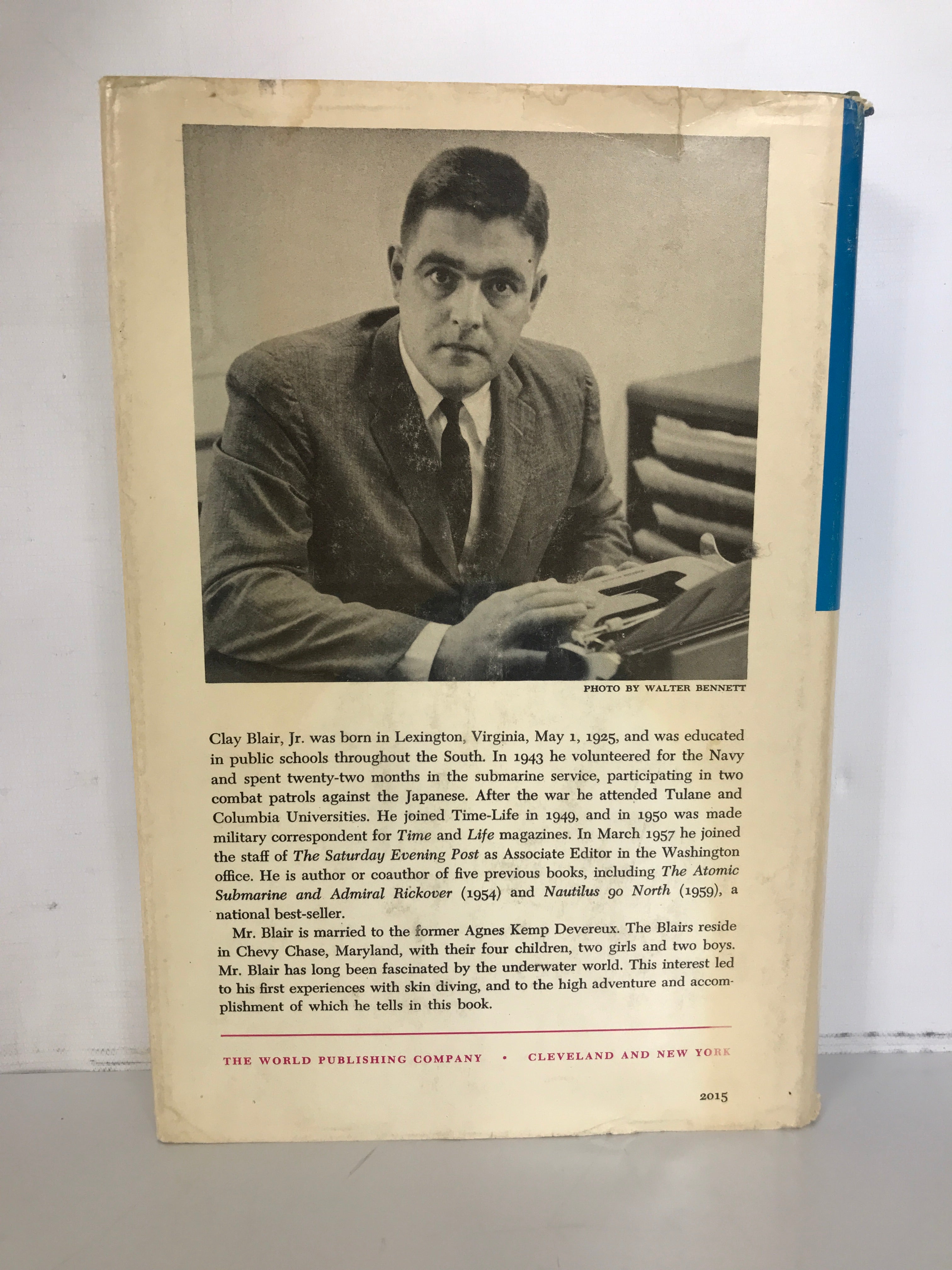 Diving for Pleasure and Treasure Clay Blair 1960 1st Ed Vintage HC DJ