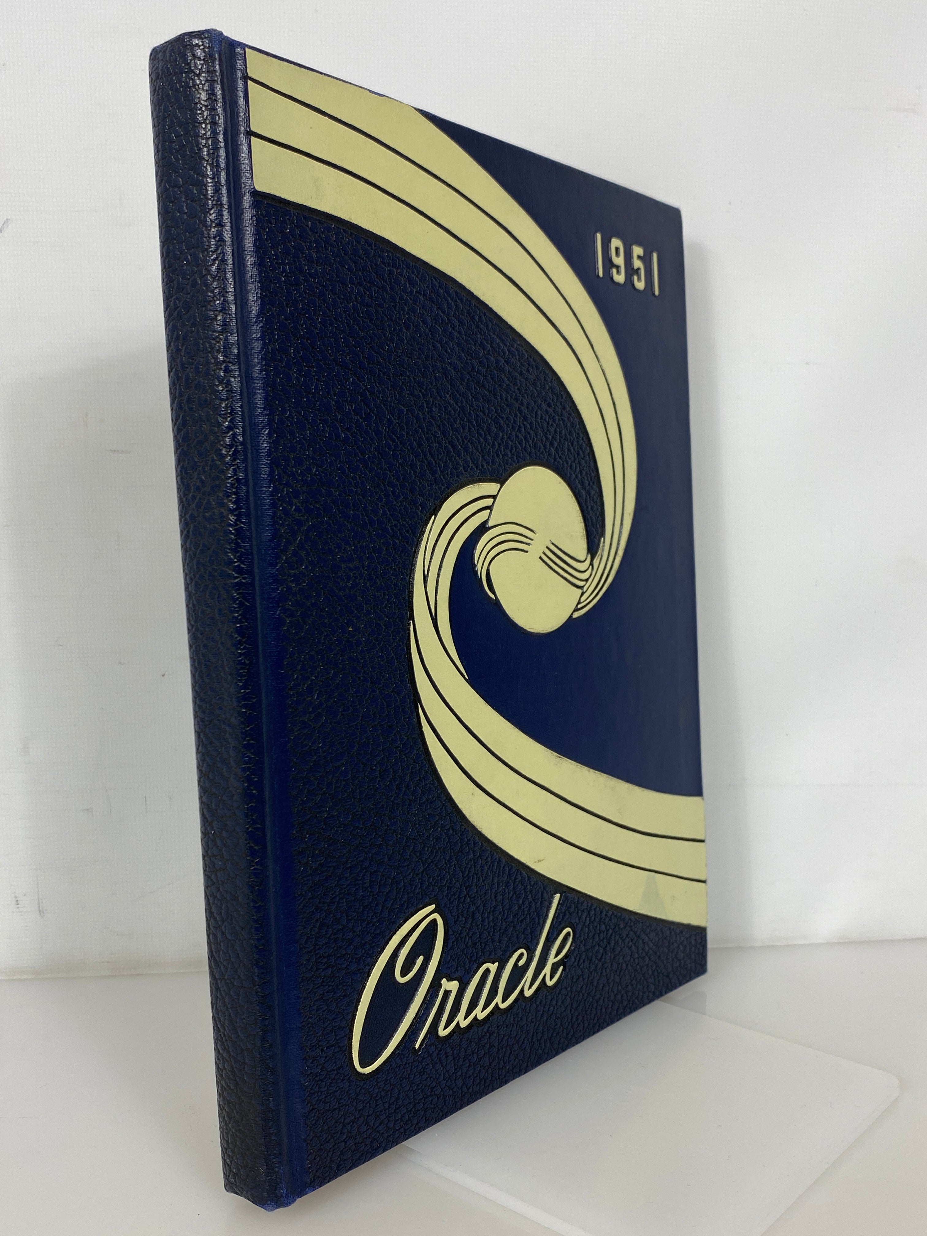 1951 J.W. Sexton High School Yearbook "Oracle" Lansing Michigan HC