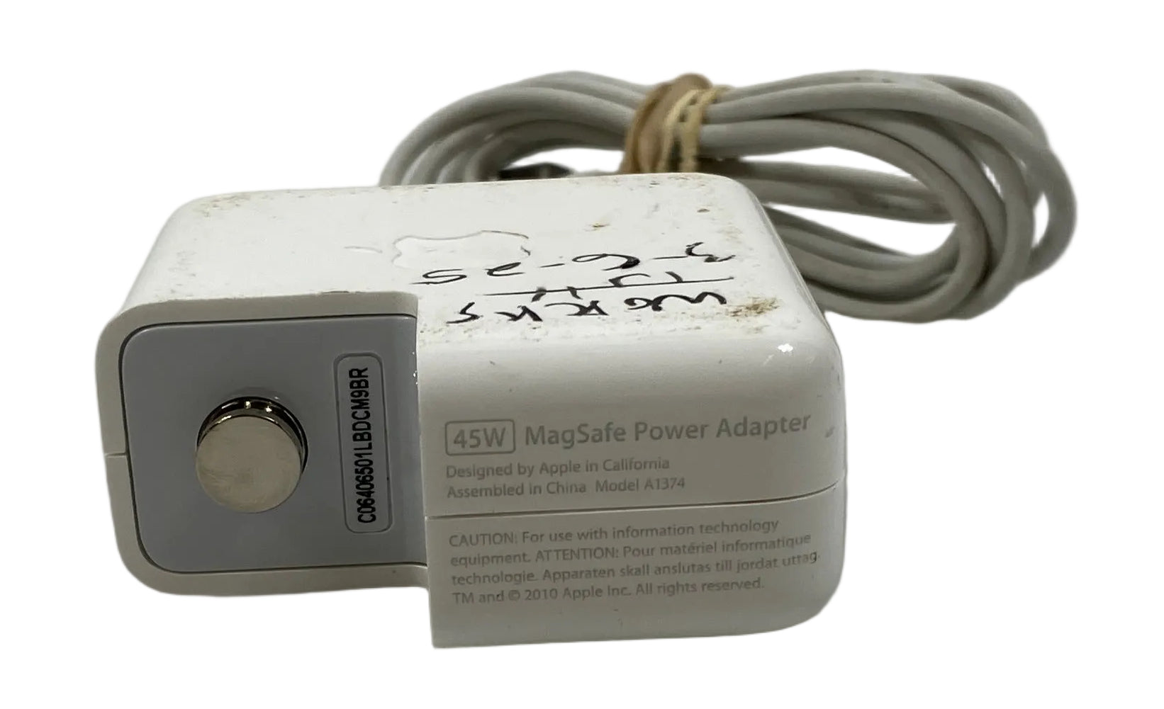 Apple 45W MagSafe Power Supply *No Duckhead Adapter*