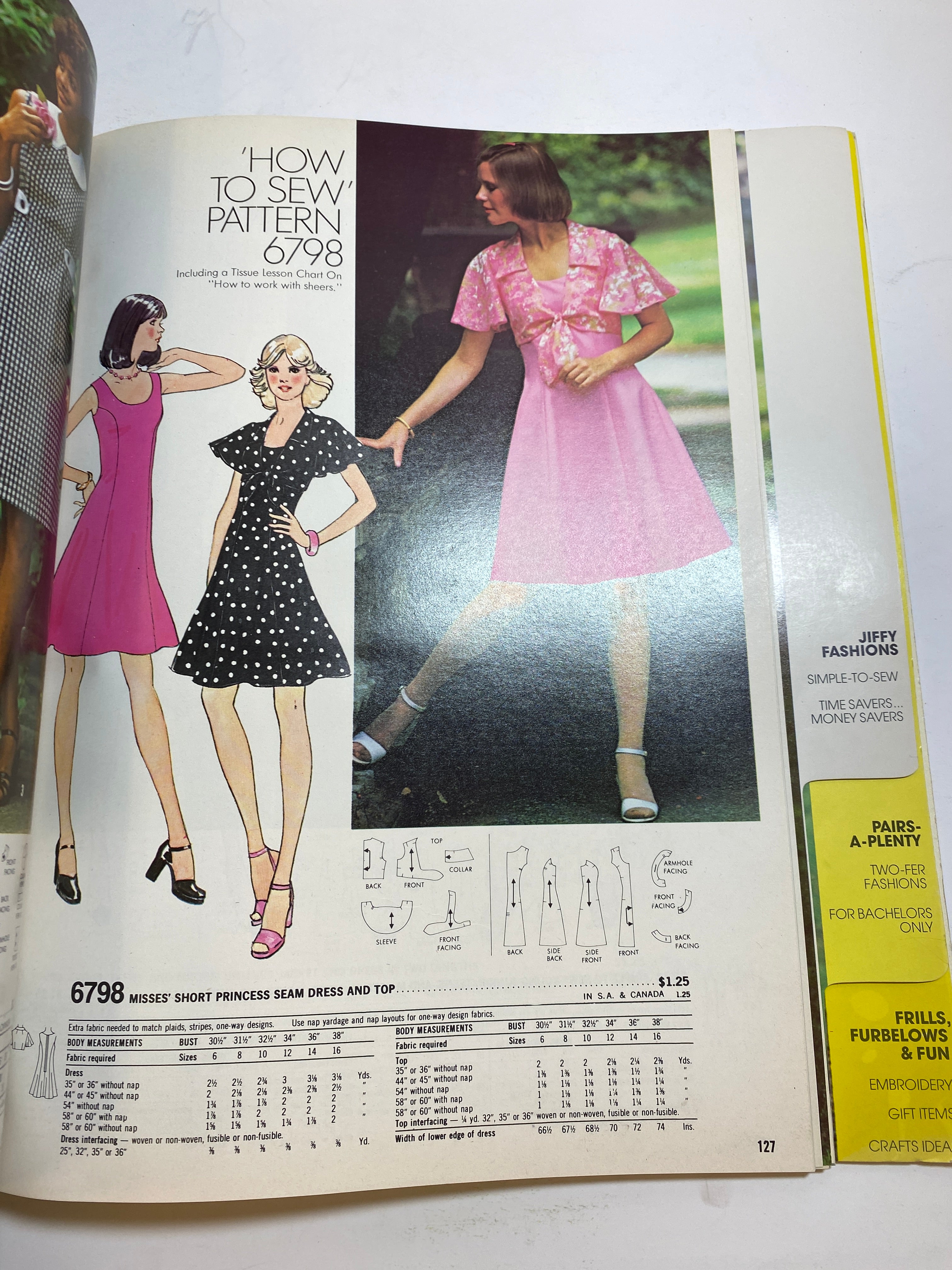 Simplicity 1975 School Counter Catalog Book