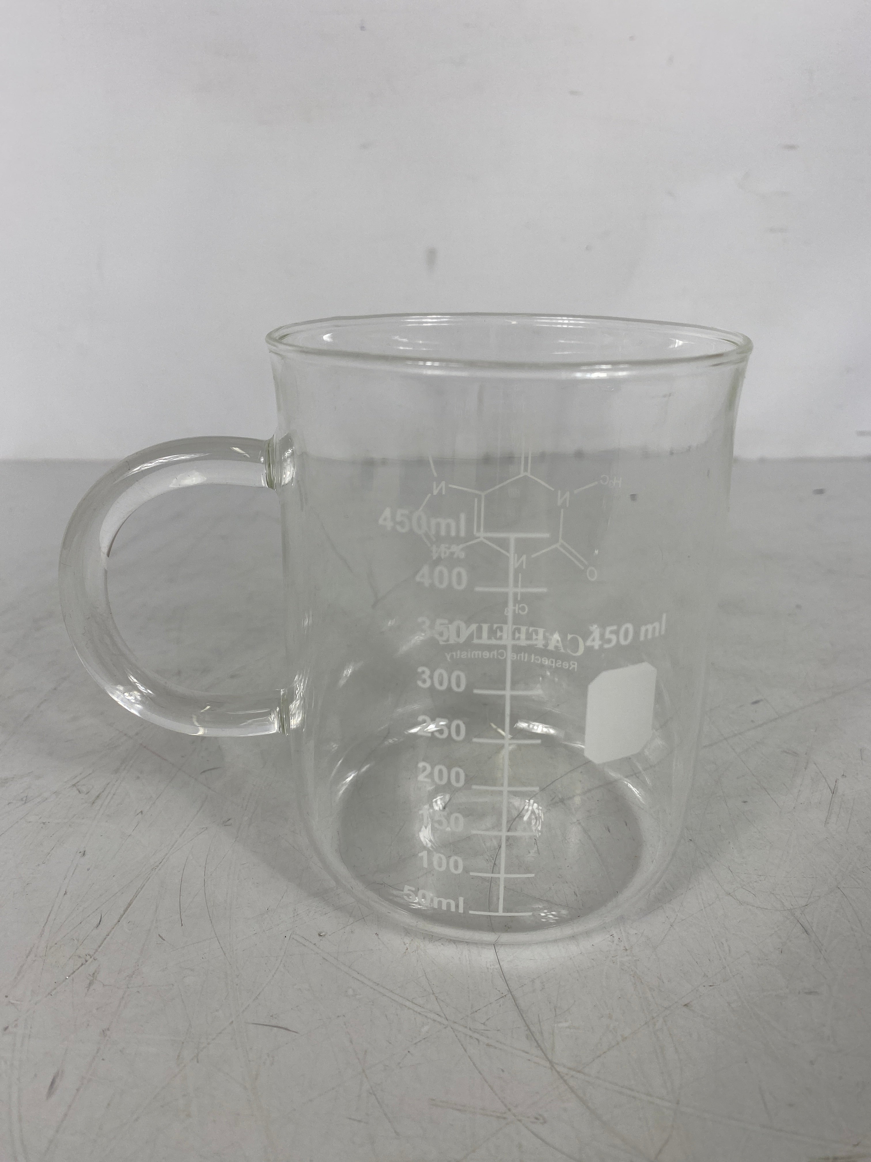 Glass Beaker Caffeine Chemistry Mug