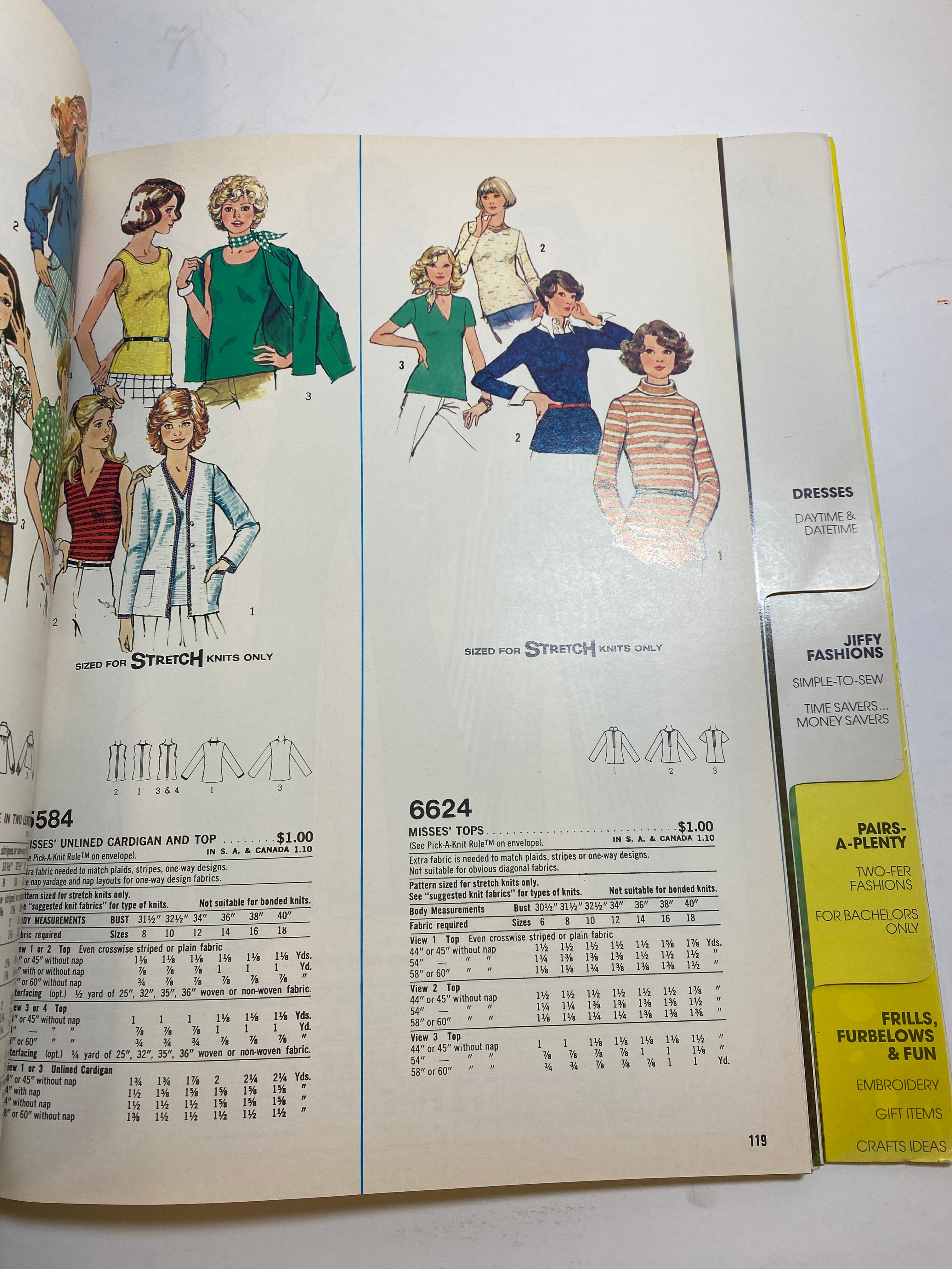 Simplicity 1975 School Counter Catalog Book