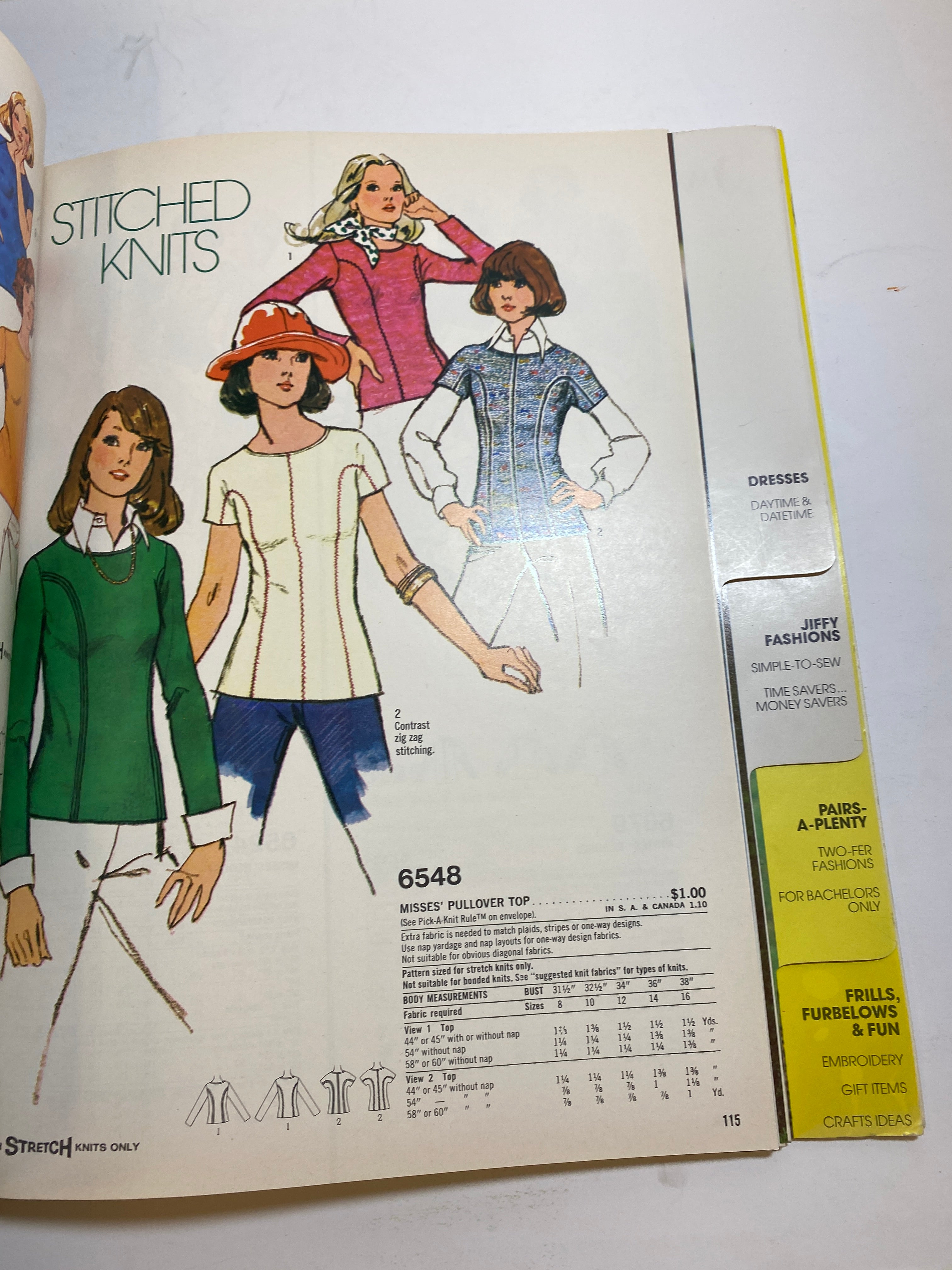 Simplicity 1975 School Counter Catalog Book