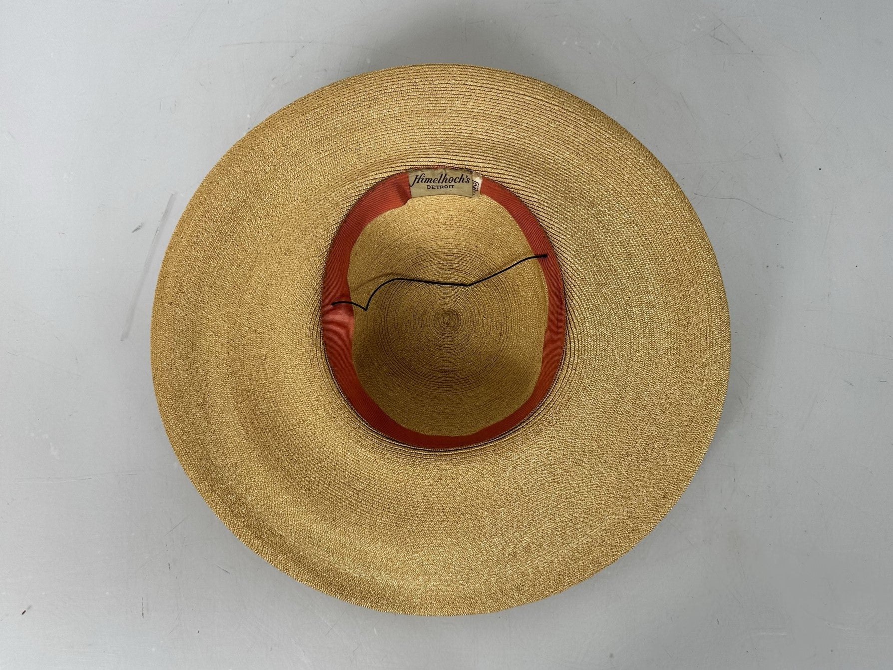 Vintage Himelhoch's Tan Sun Hat