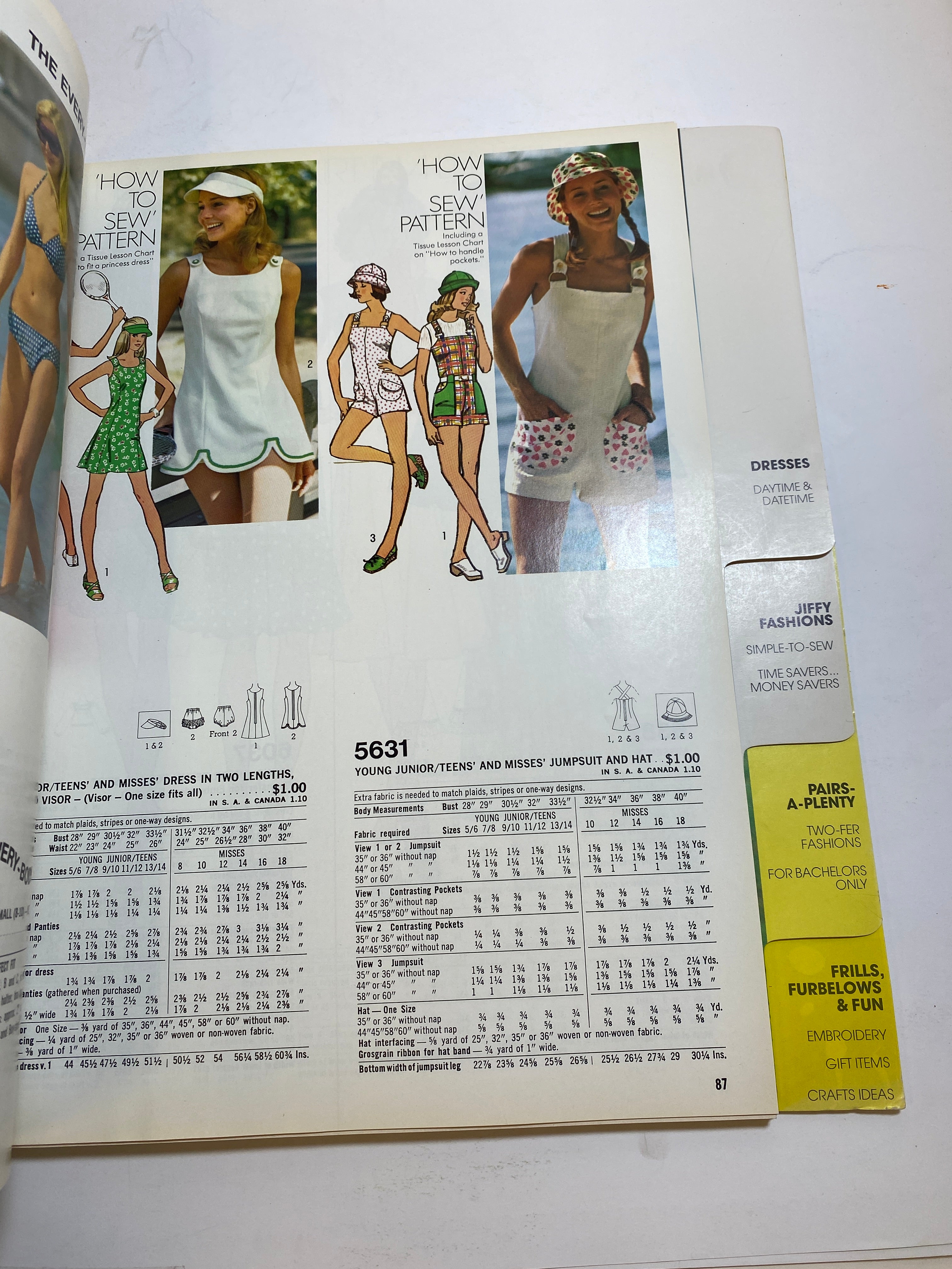 Simplicity 1975 School Counter Catalog Book