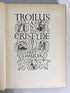 Lot of 2 Geoffrey Chaucer: The Works of/Troilus and Criseyde 1932-1961 HC