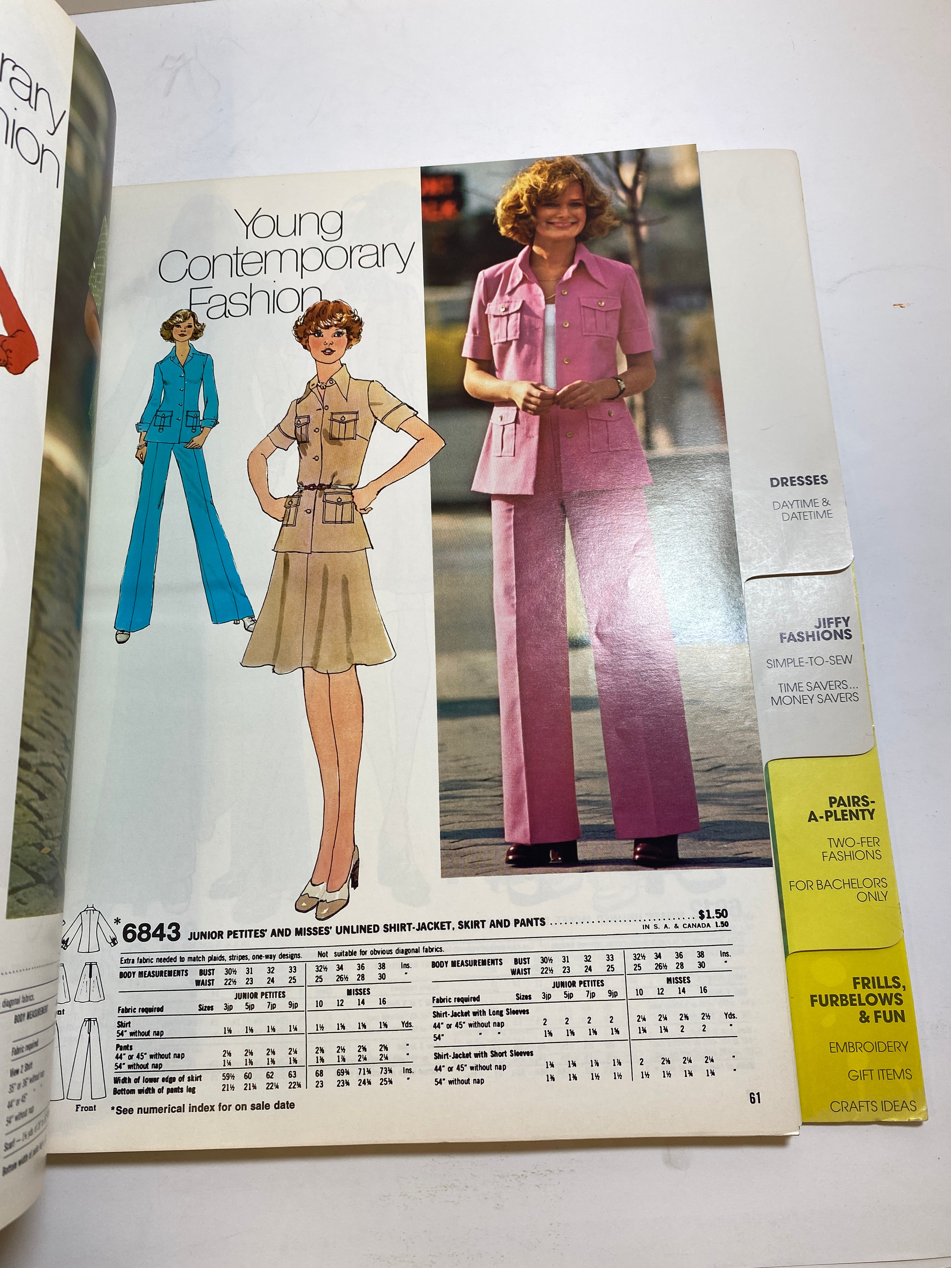 Simplicity 1975 School Counter Catalog Book