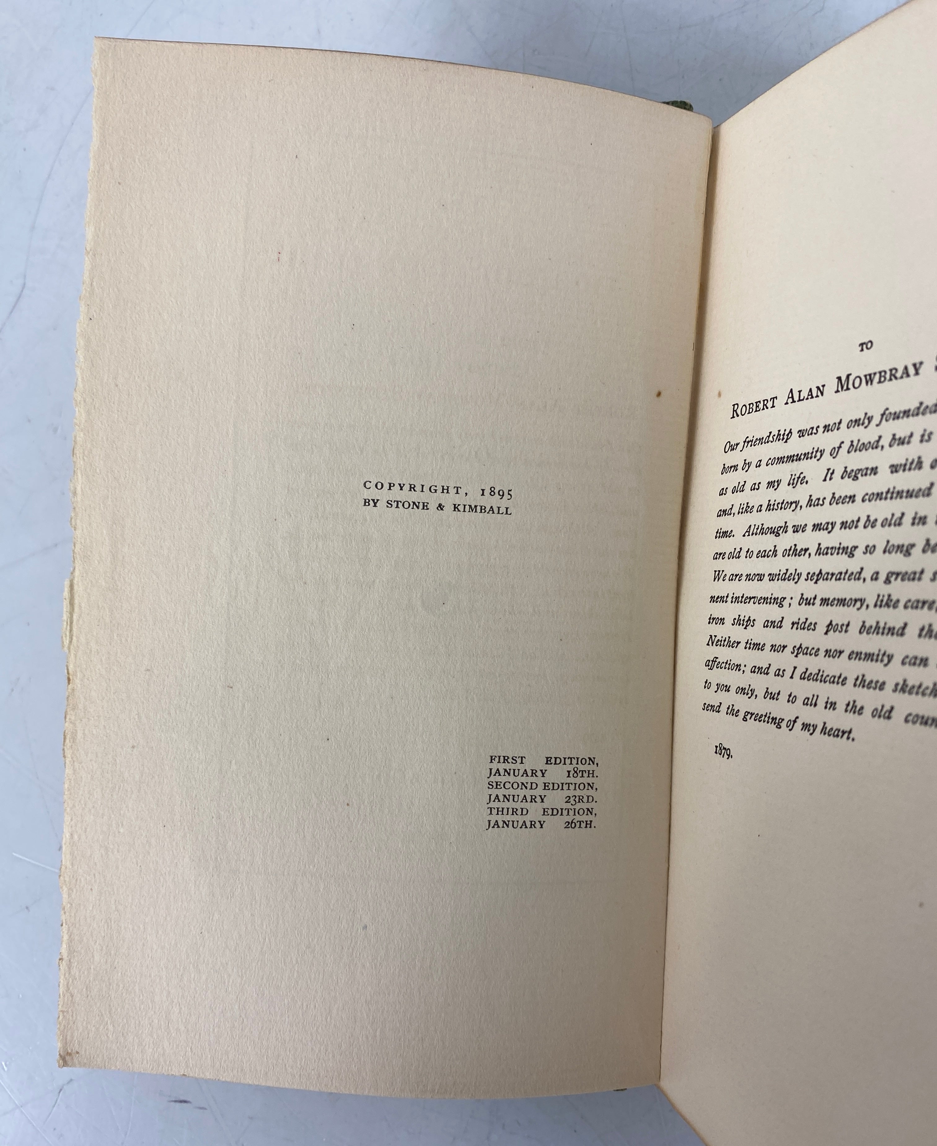 3 Vols: Dream Life/Laddie & Miss Toosey's Mission/The Amateur Emigrant Antiq HC