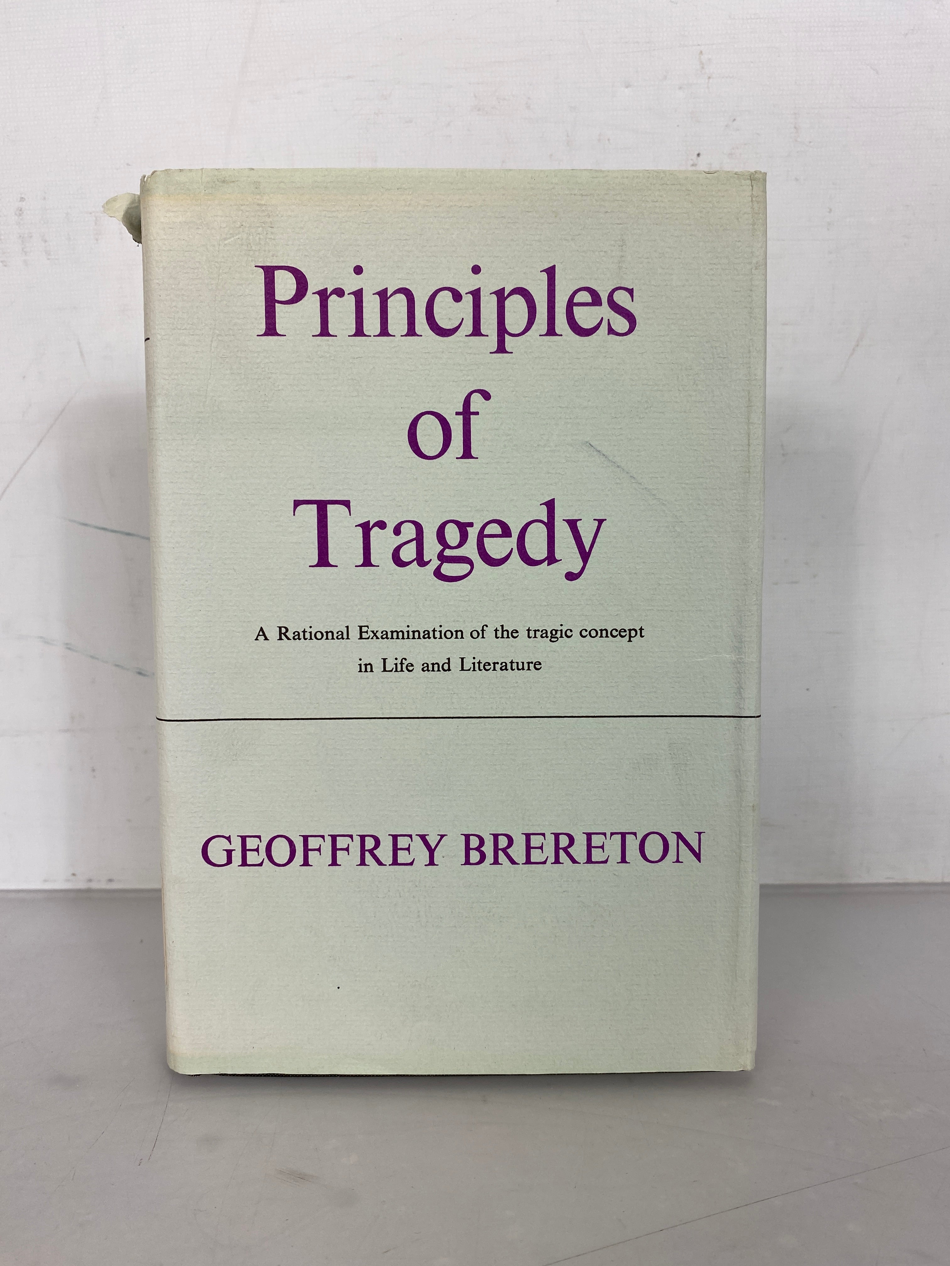 Lot of 3 Studies on Tragedy 1960-1969 HC