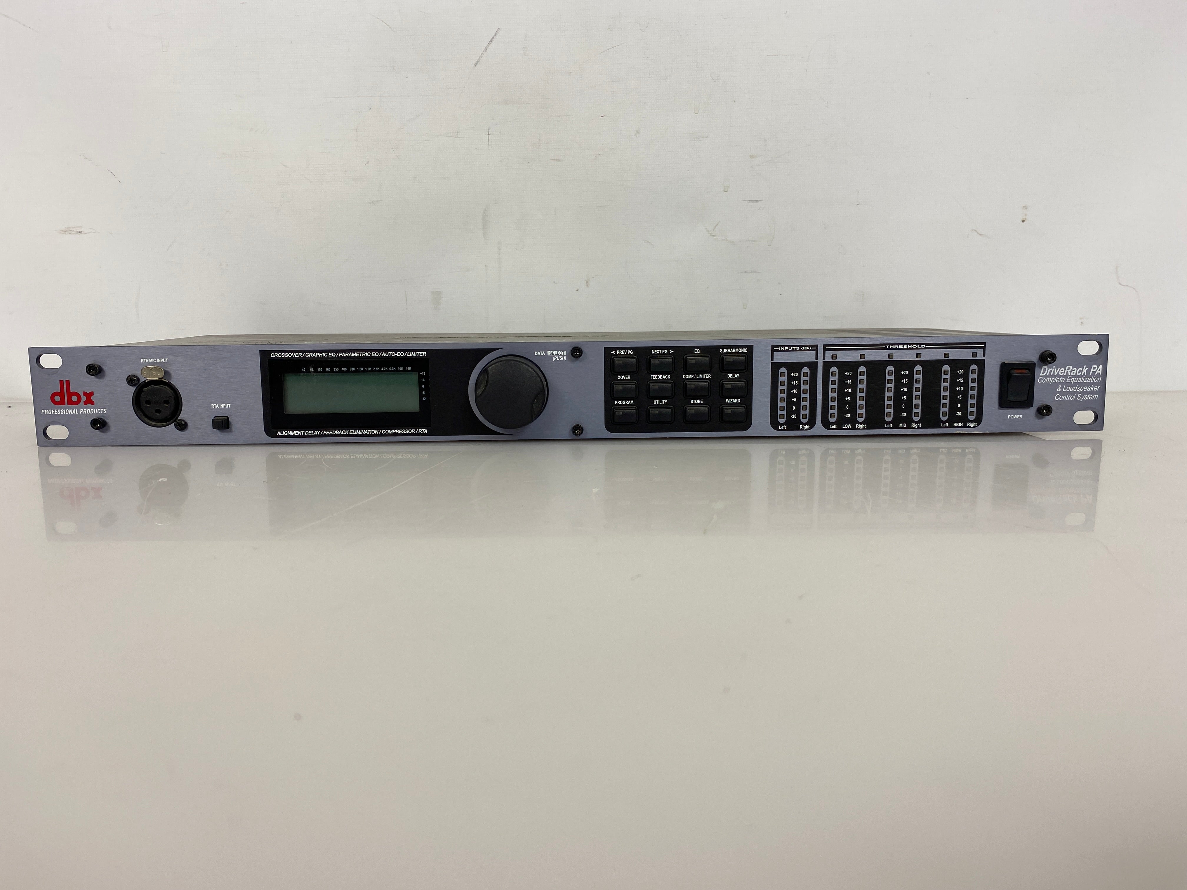 DBX Professional DriveRack PA Complete Equalization & Loudspeaker Control System *Untested*