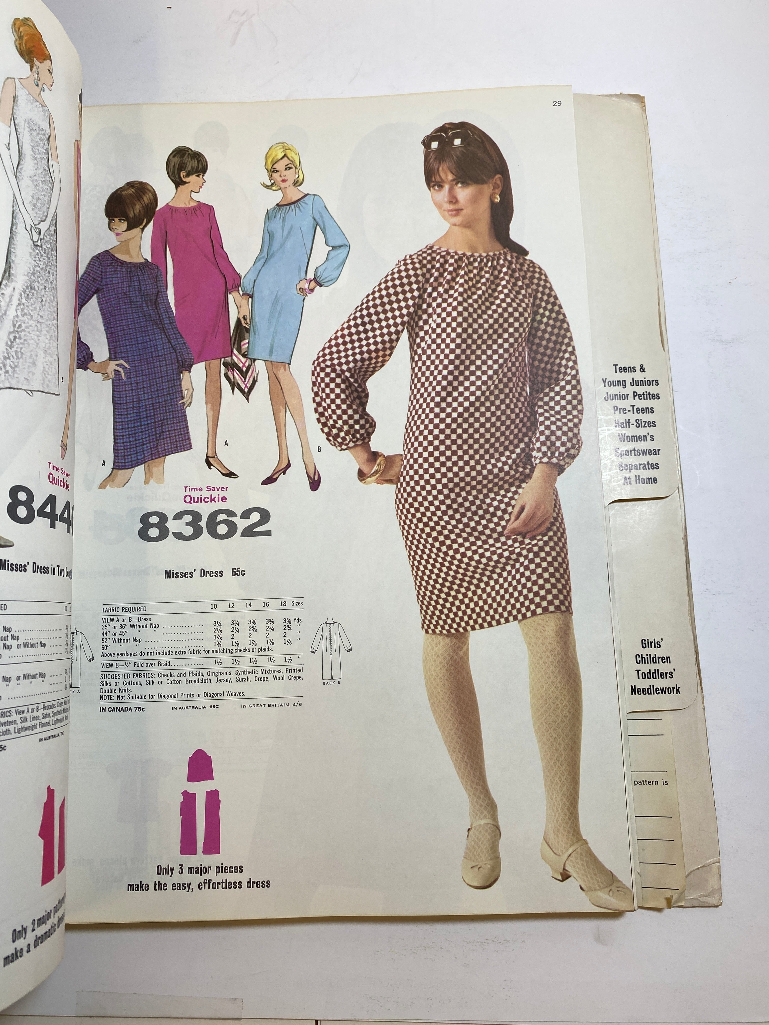 McCall's Fall 1966 School Counter Catalog Book