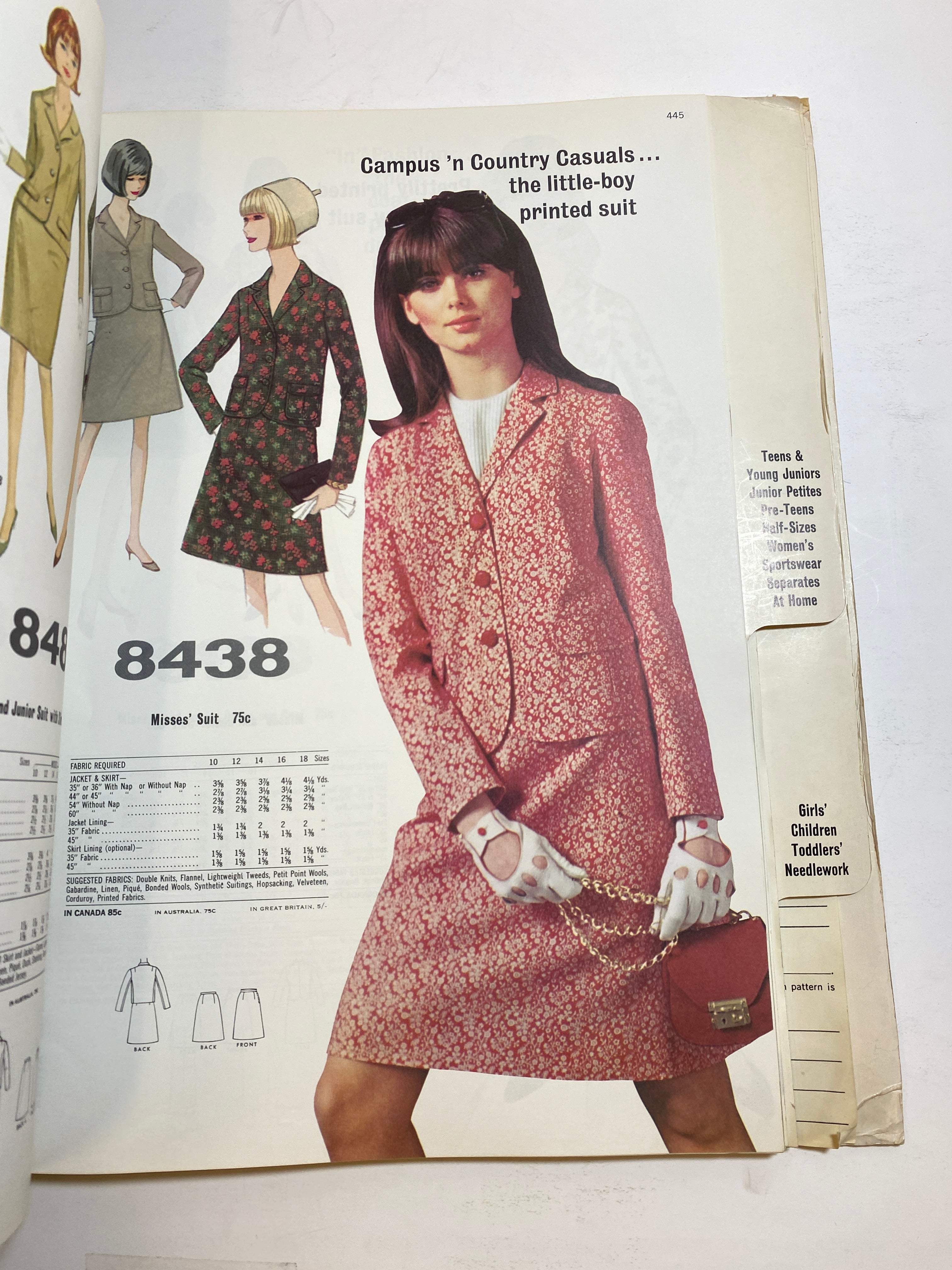 McCall's Fall 1966 School Counter Catalog Book