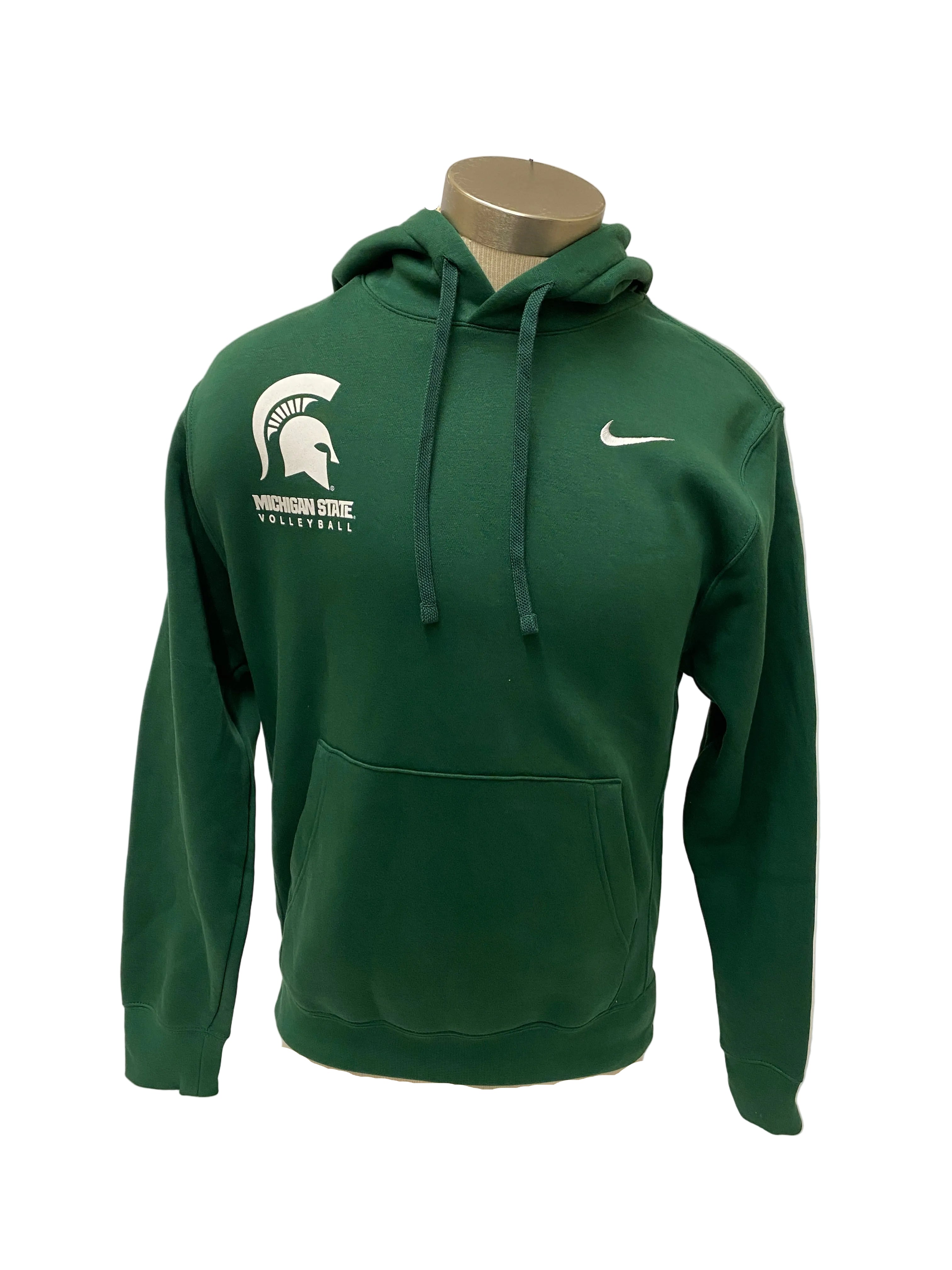 Nike Green Michigan State Volleyball Men's Sweatshirt Small