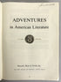 Lot of 2 Vintage Reading Textbooks Adventures in Reading and Adventures in American Literature 1958, 1968 HC