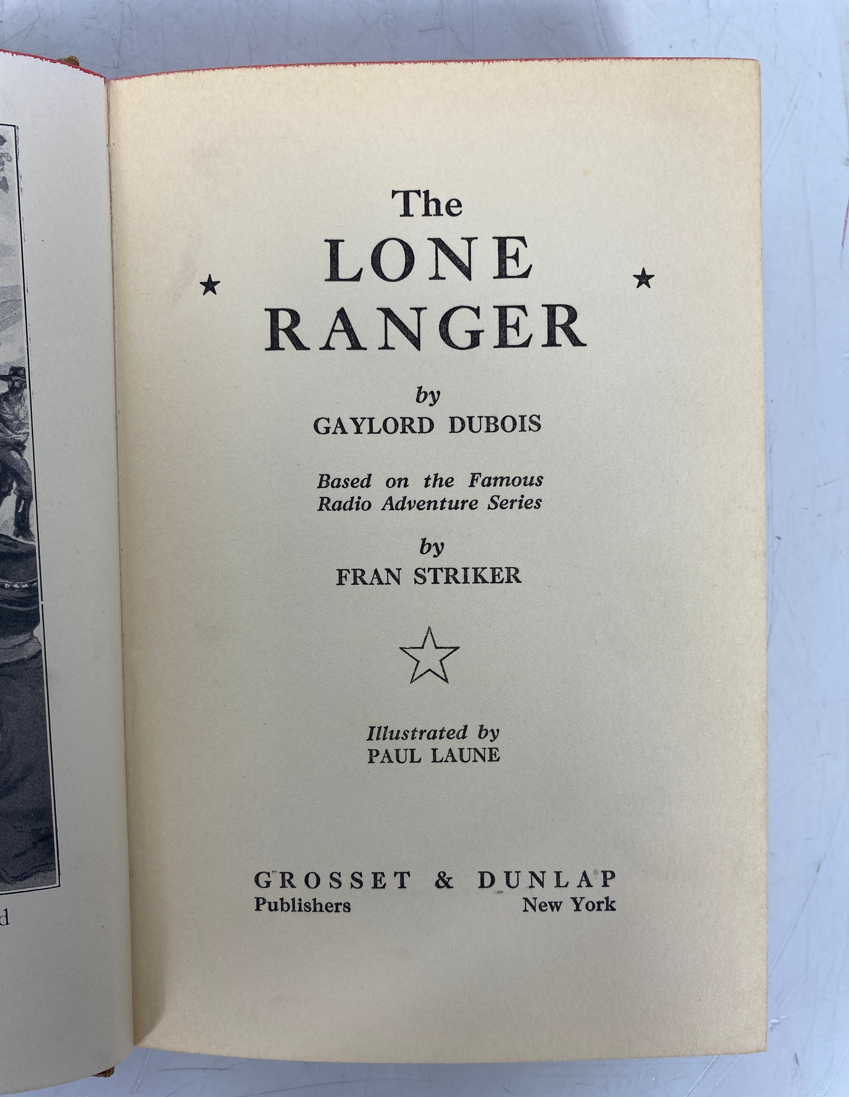 Lot of 2: The Lone Ranger (1936,1st)/Love at First Flight (1943) HC