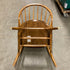 Gar Products Red Upholstered Wooden Frame Chair