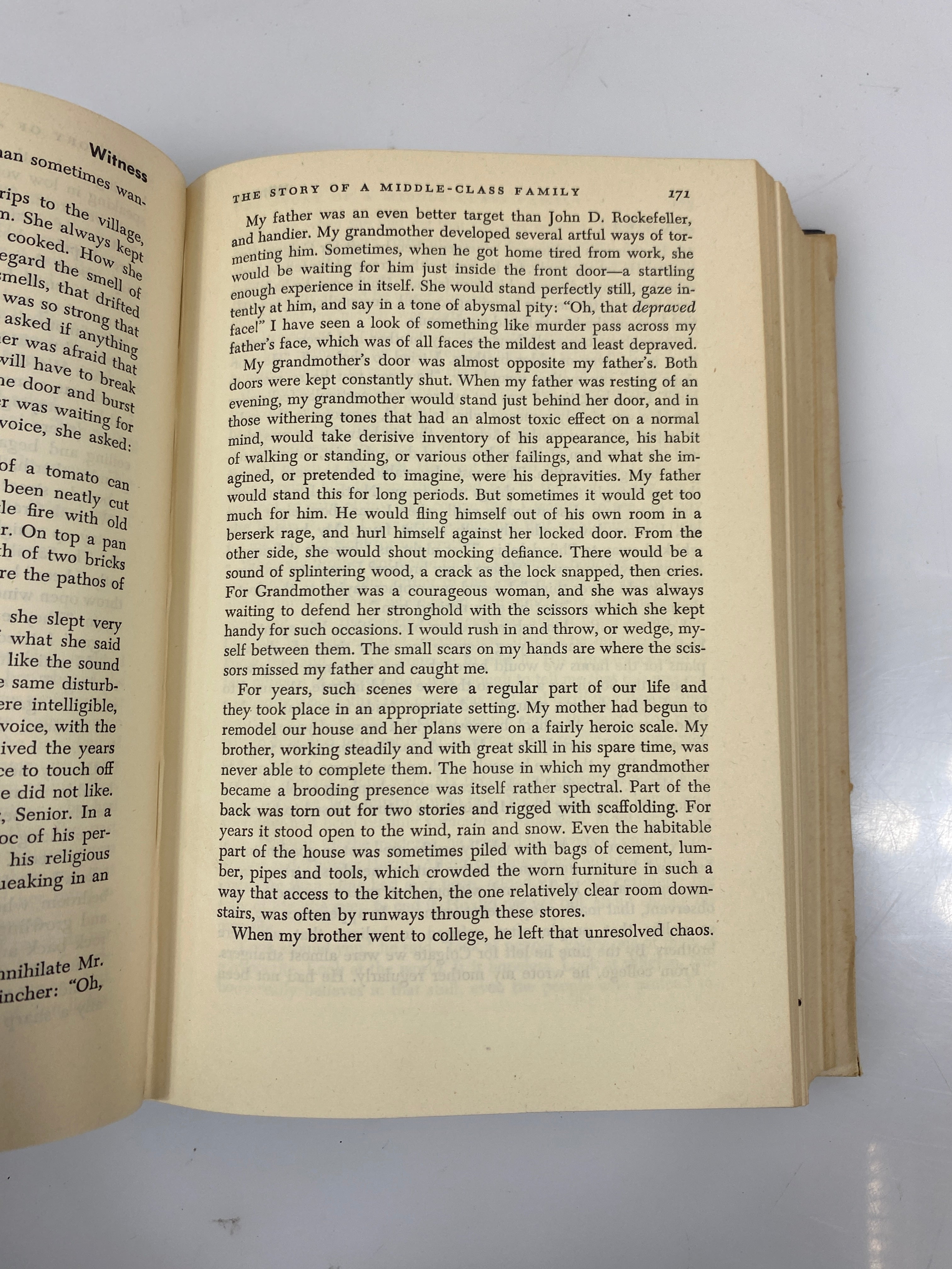 Witness by Whittaker Chambers Random House 1952 HCDJ