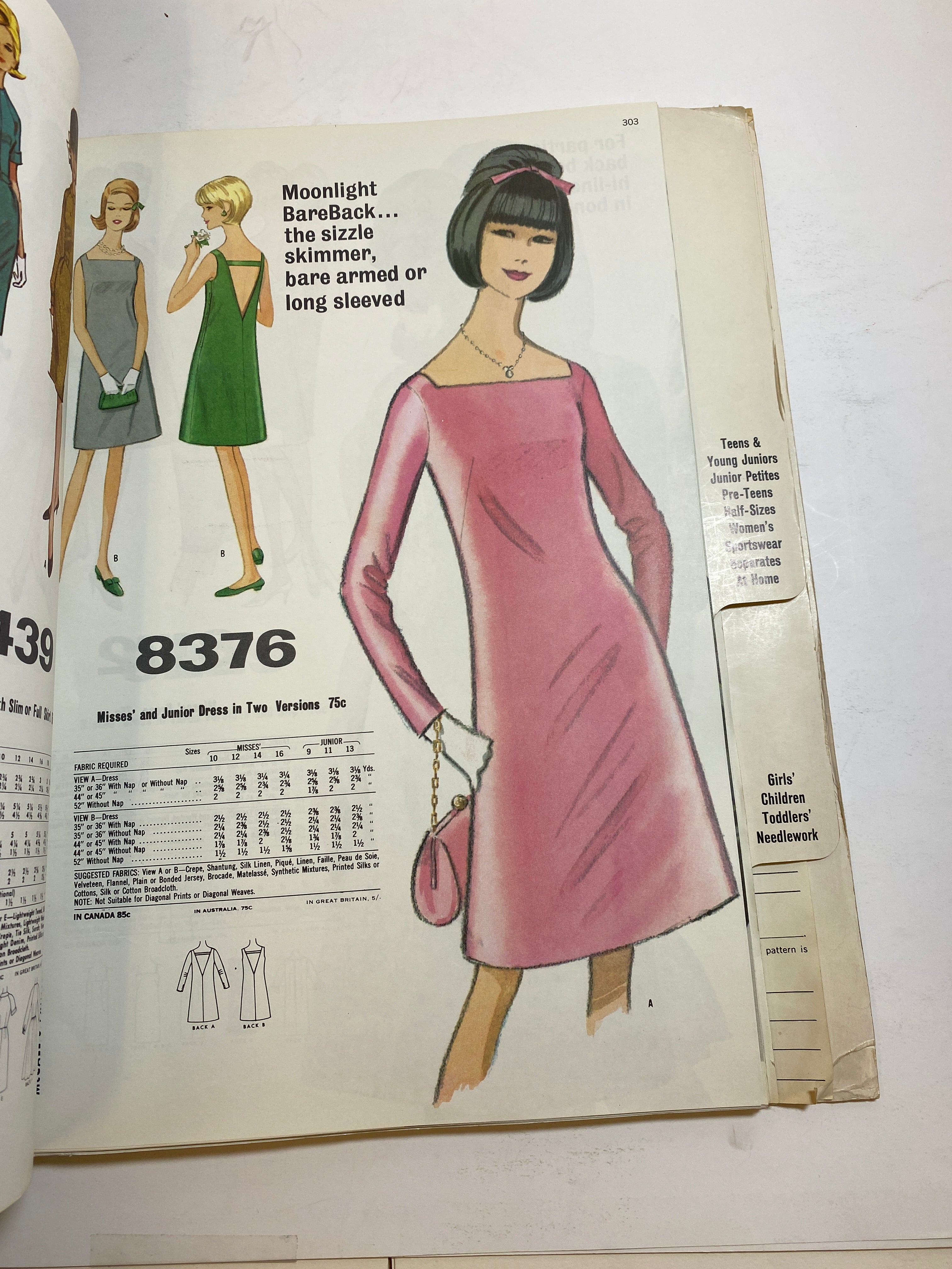 McCall's Fall 1966 School Counter Catalog Book