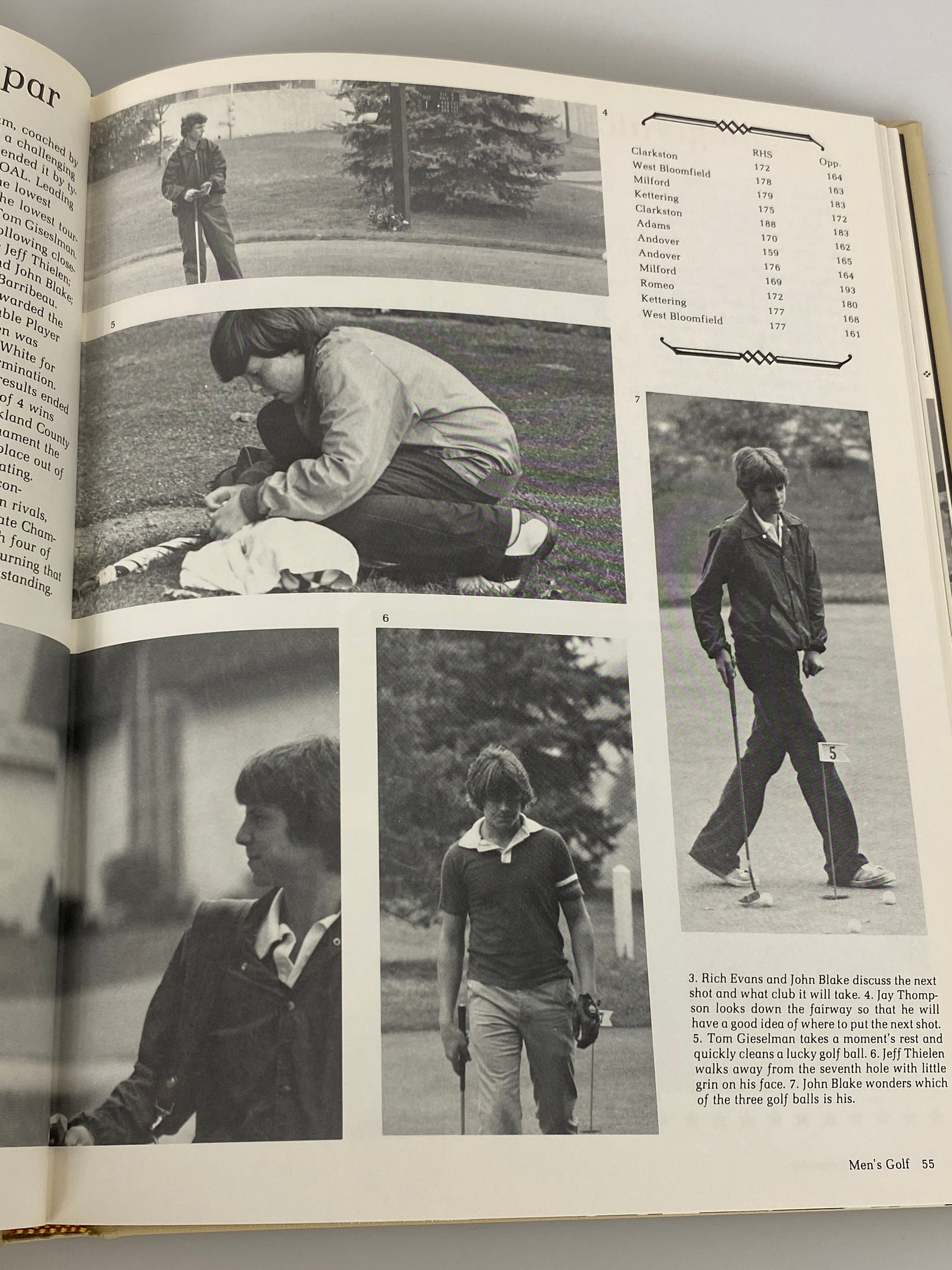 1979 Rochester High School Yearbook "Falcon" Rochester Michigan HC
