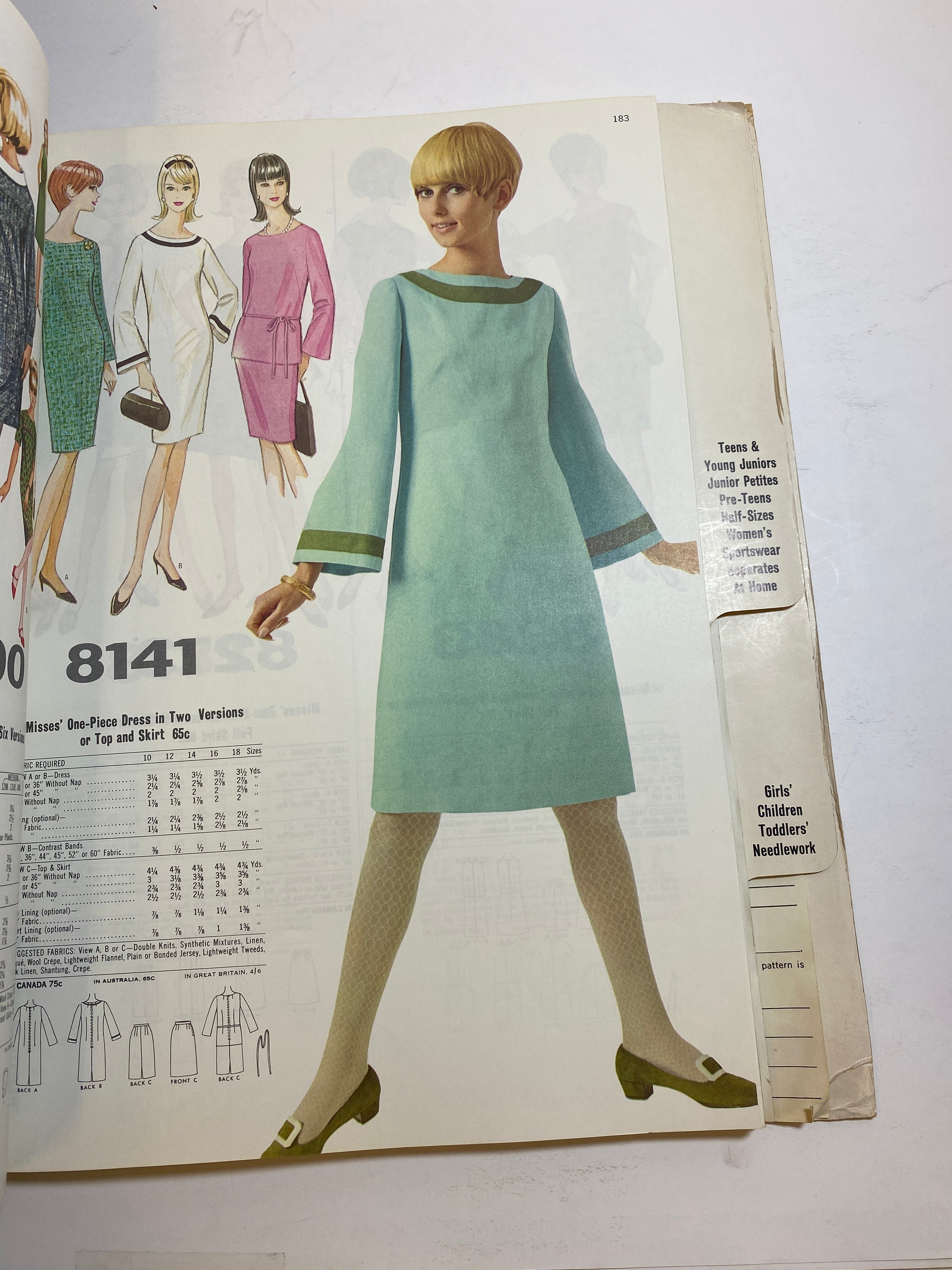 McCall's Fall 1966 School Counter Catalog Book