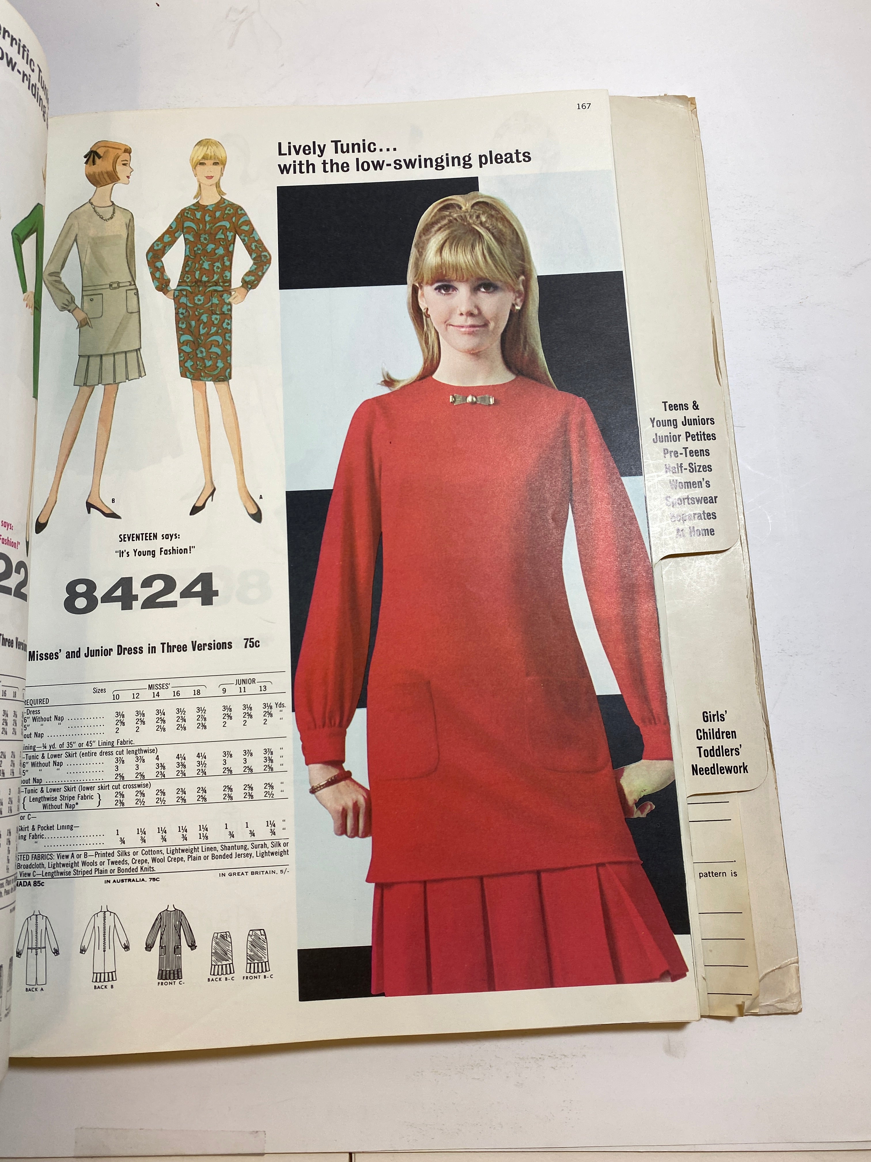 McCall's Fall 1966 School Counter Catalog Book