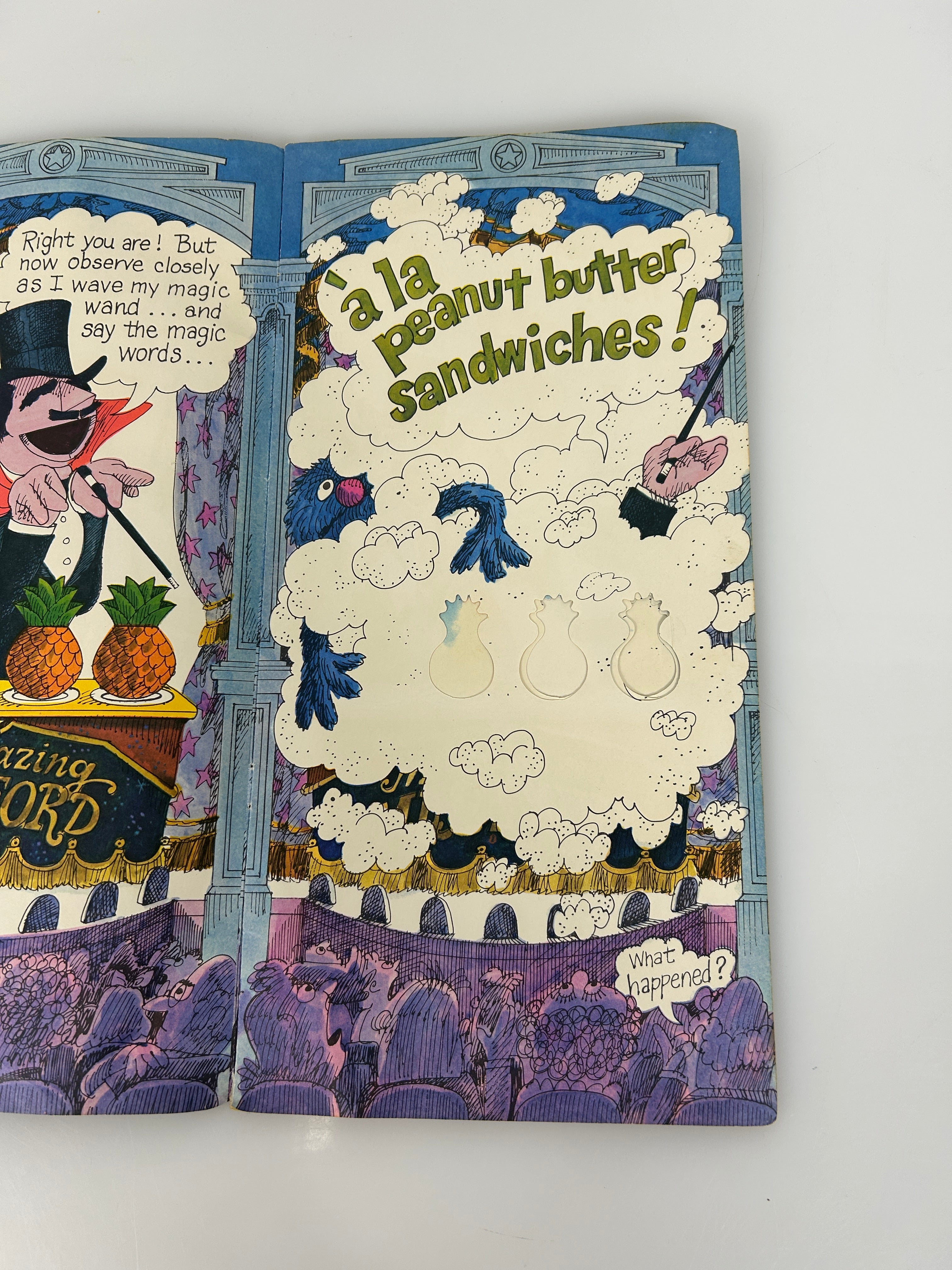 Sesame Street The Amazing Mumford & his Amazing Subtraction Trick 1972 SC