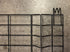 Multi Purpose Black Metal Grated Fence Sections w/ Posts