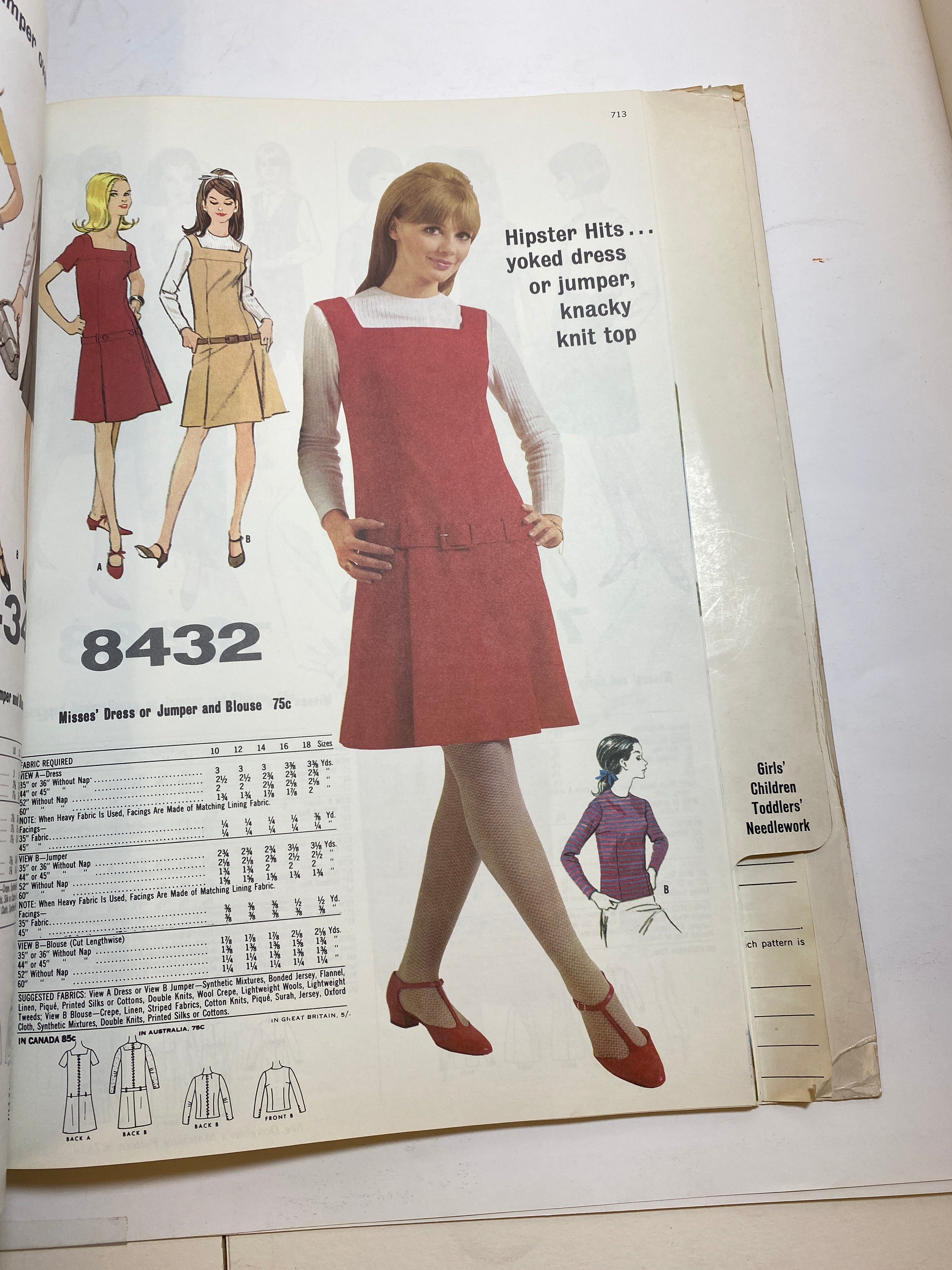 McCall's Fall 1966 School Counter Catalog Book