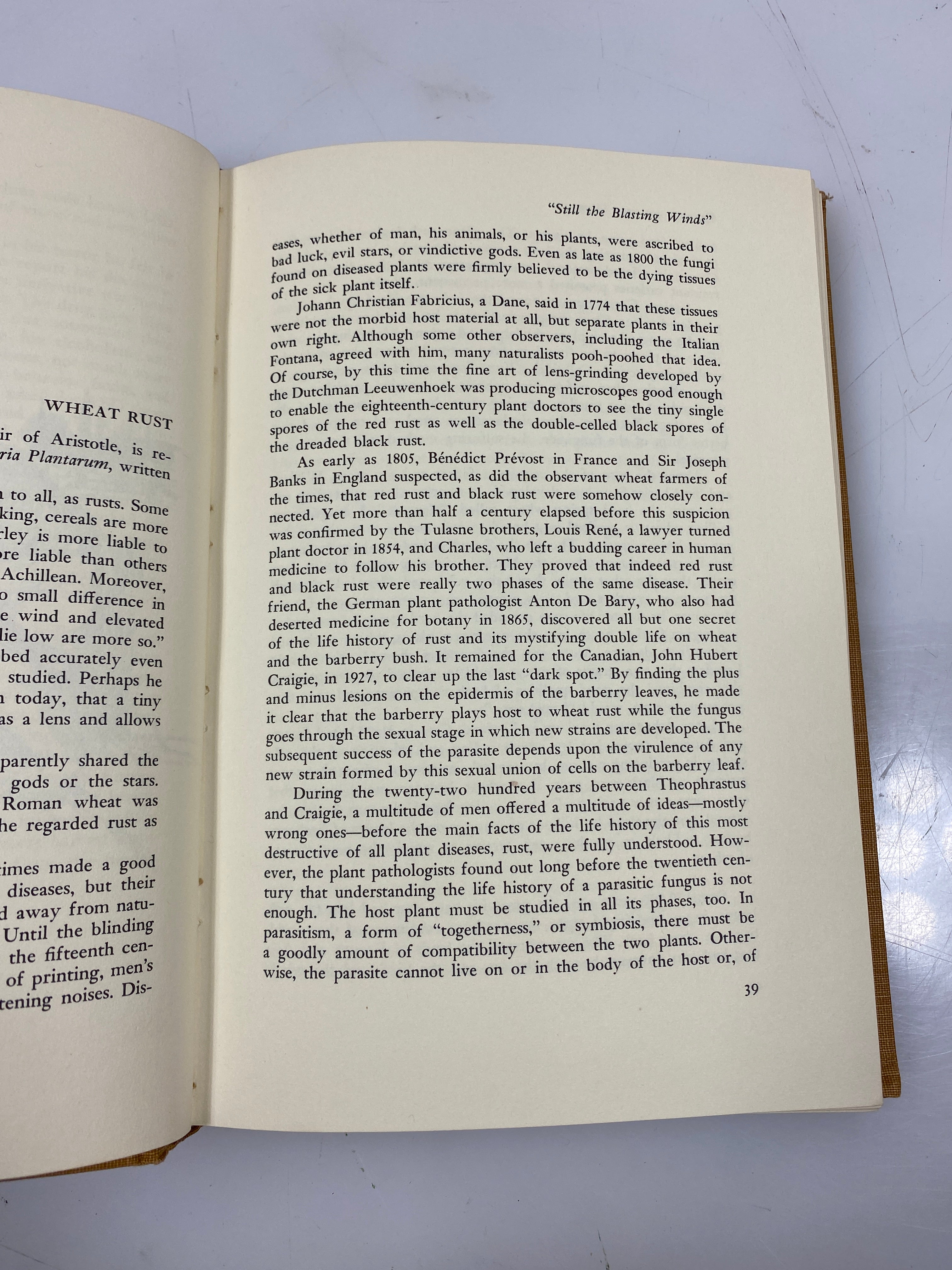 Famine on the Wind by Carefoot & Sprott Ex-Library 1967 HC