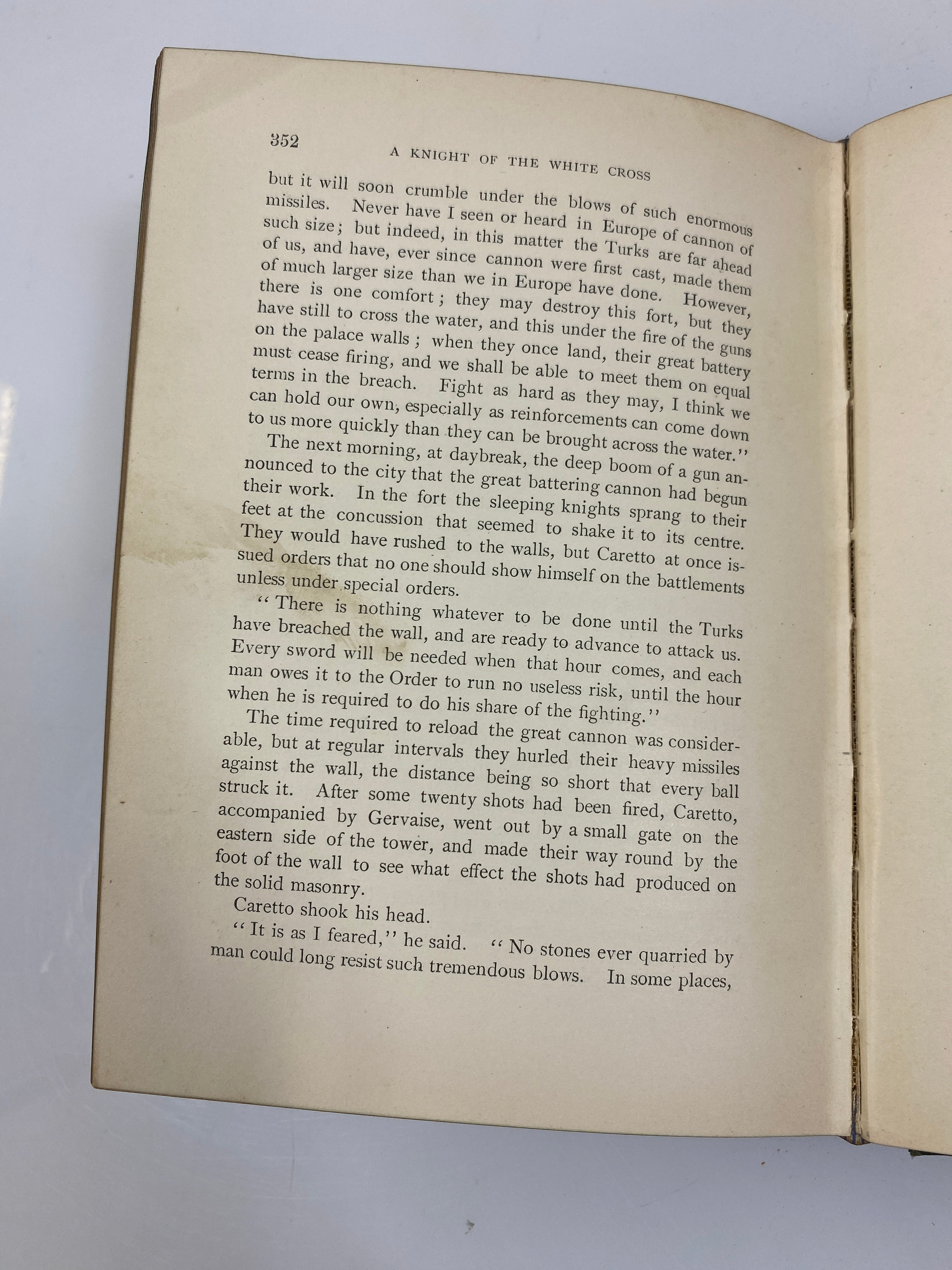 A Knight of the White Cross by Henty Charles Scribner's Sons 1896 HC