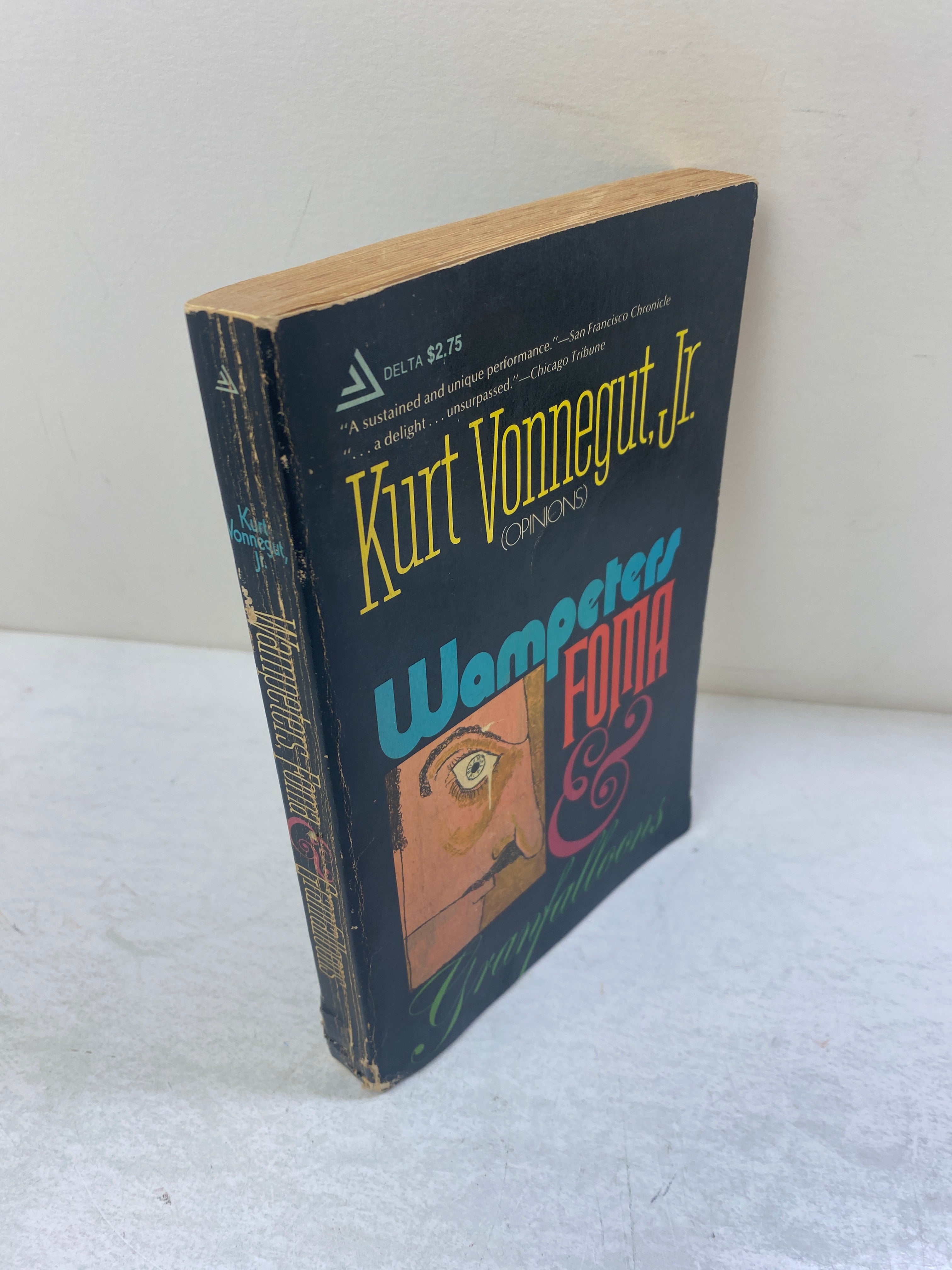 Wampeters Foma and Granfalloons Kurt Vonnegut paperback 1975