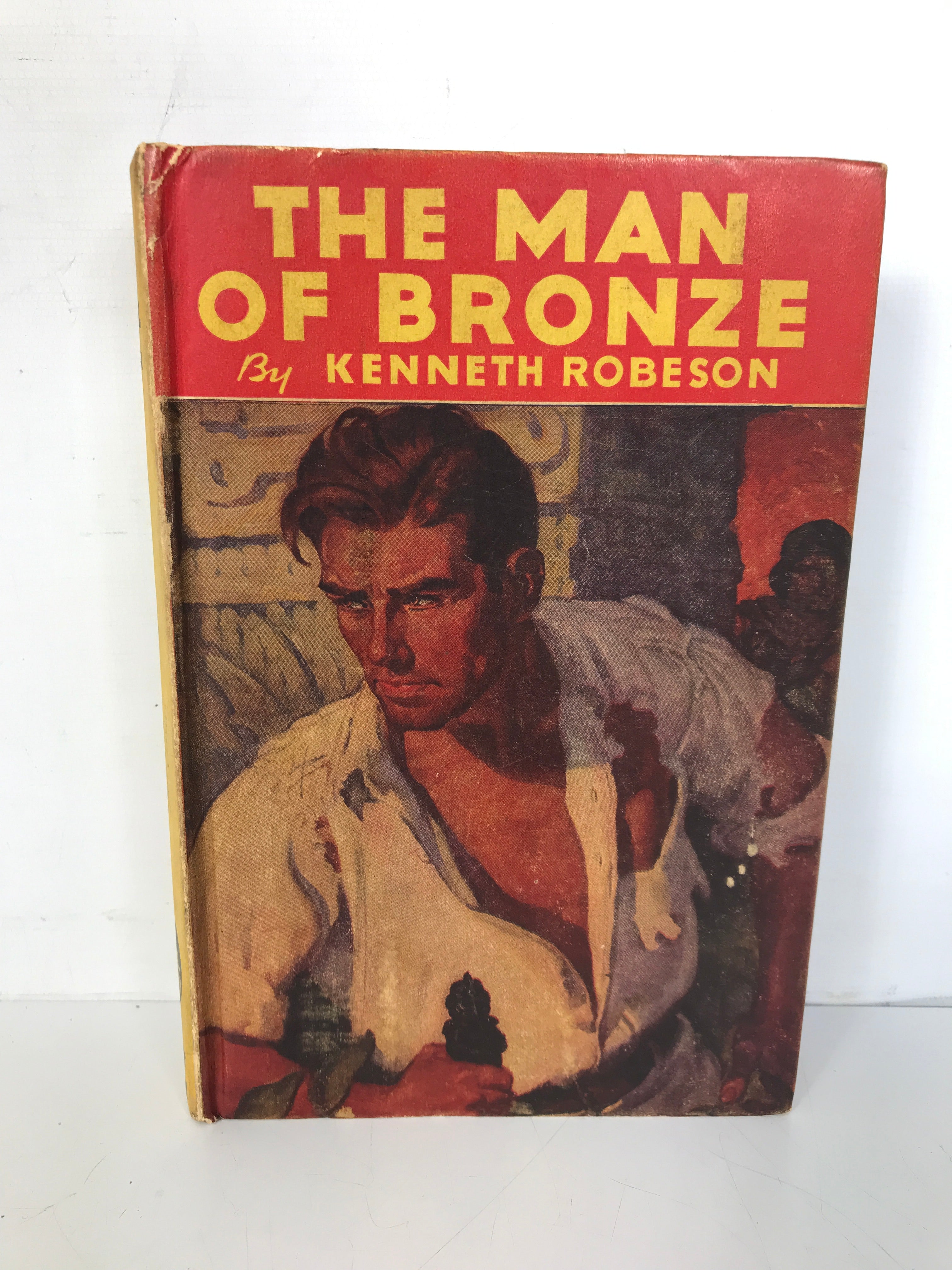 The Man of Bronze Kenneth Robeson 1933 1st Ed HC Street & Smith