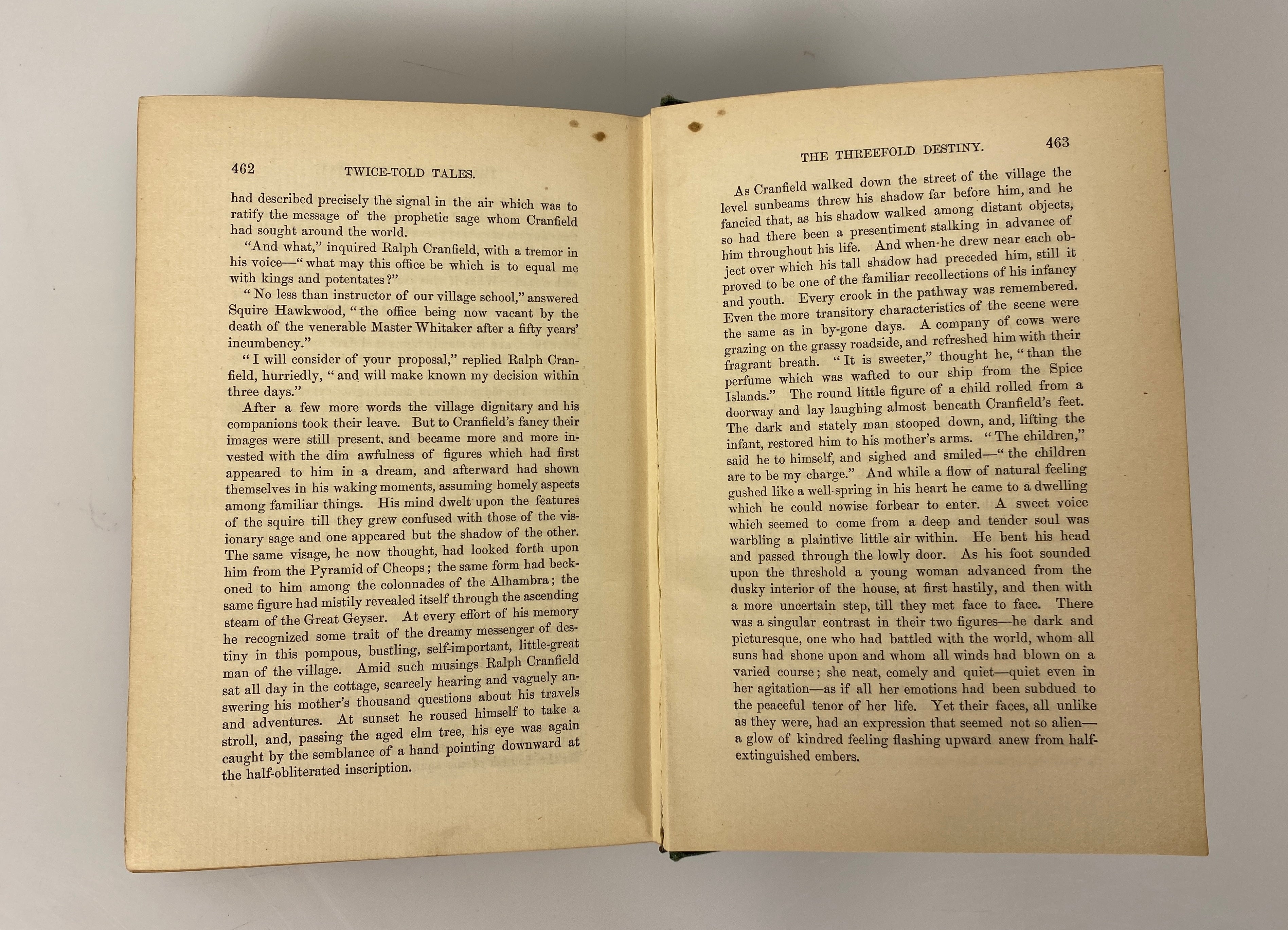 Twice-Told Tales by Nathaniel Hawthorne 1889 Antique HC Classic