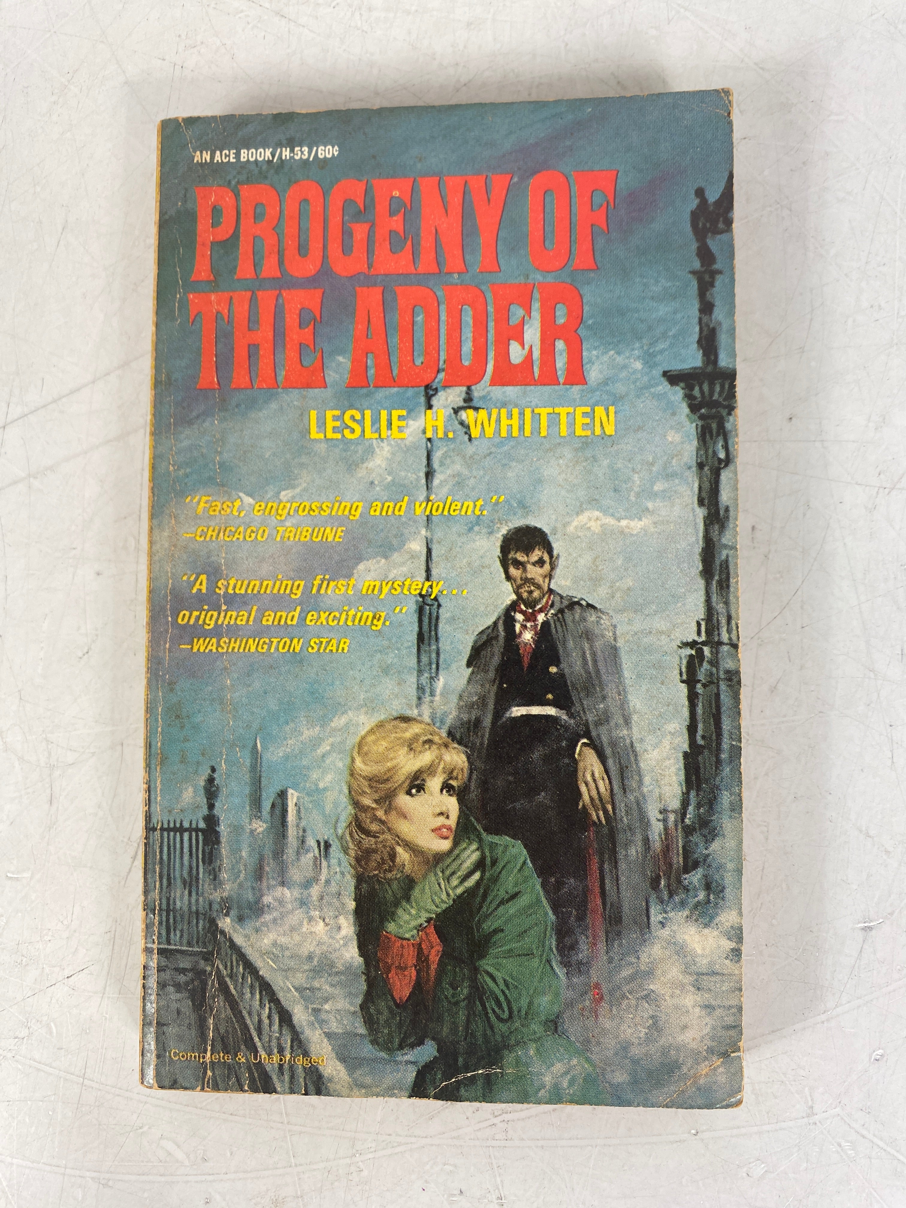 Progeny of the Adder by Leslie Whitten Paperback SC