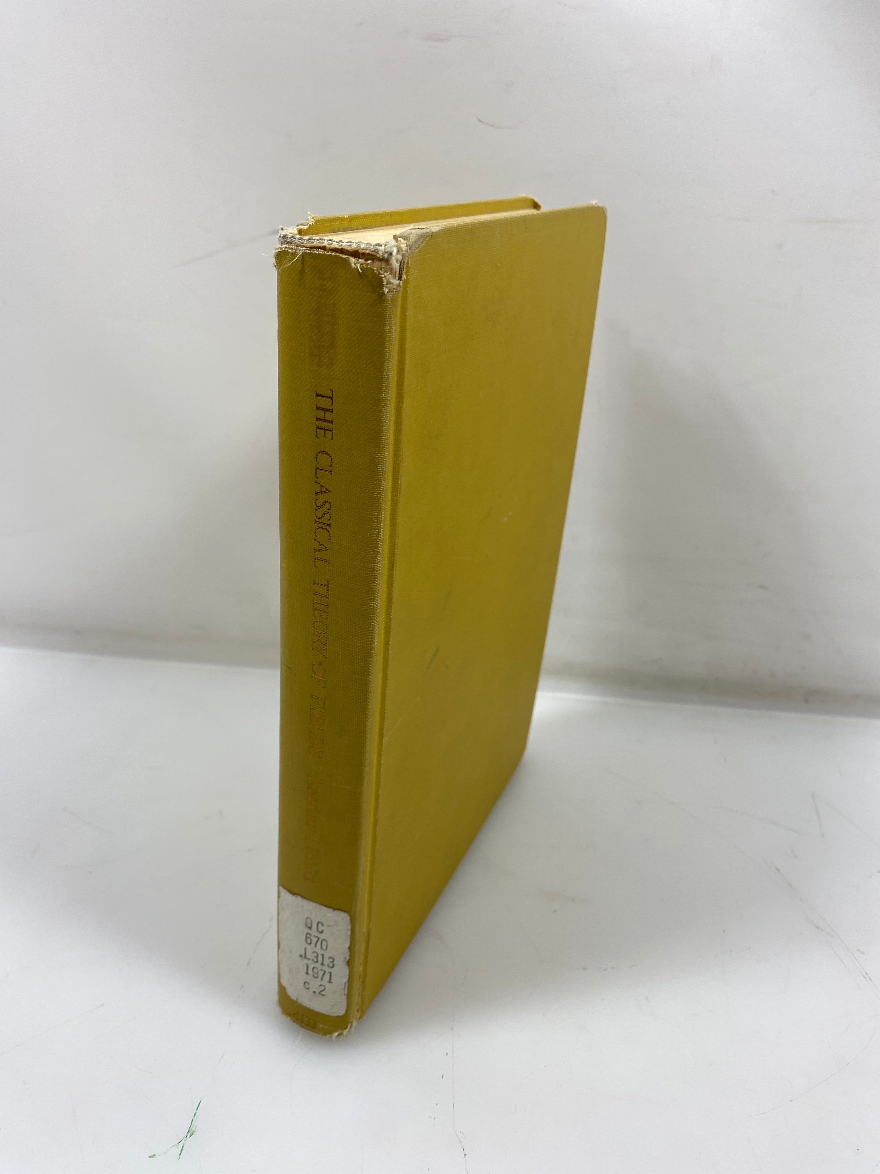 The Classical Theory of Fields Landau/Lifshitz Ex-Library 1971 3rd ED HC