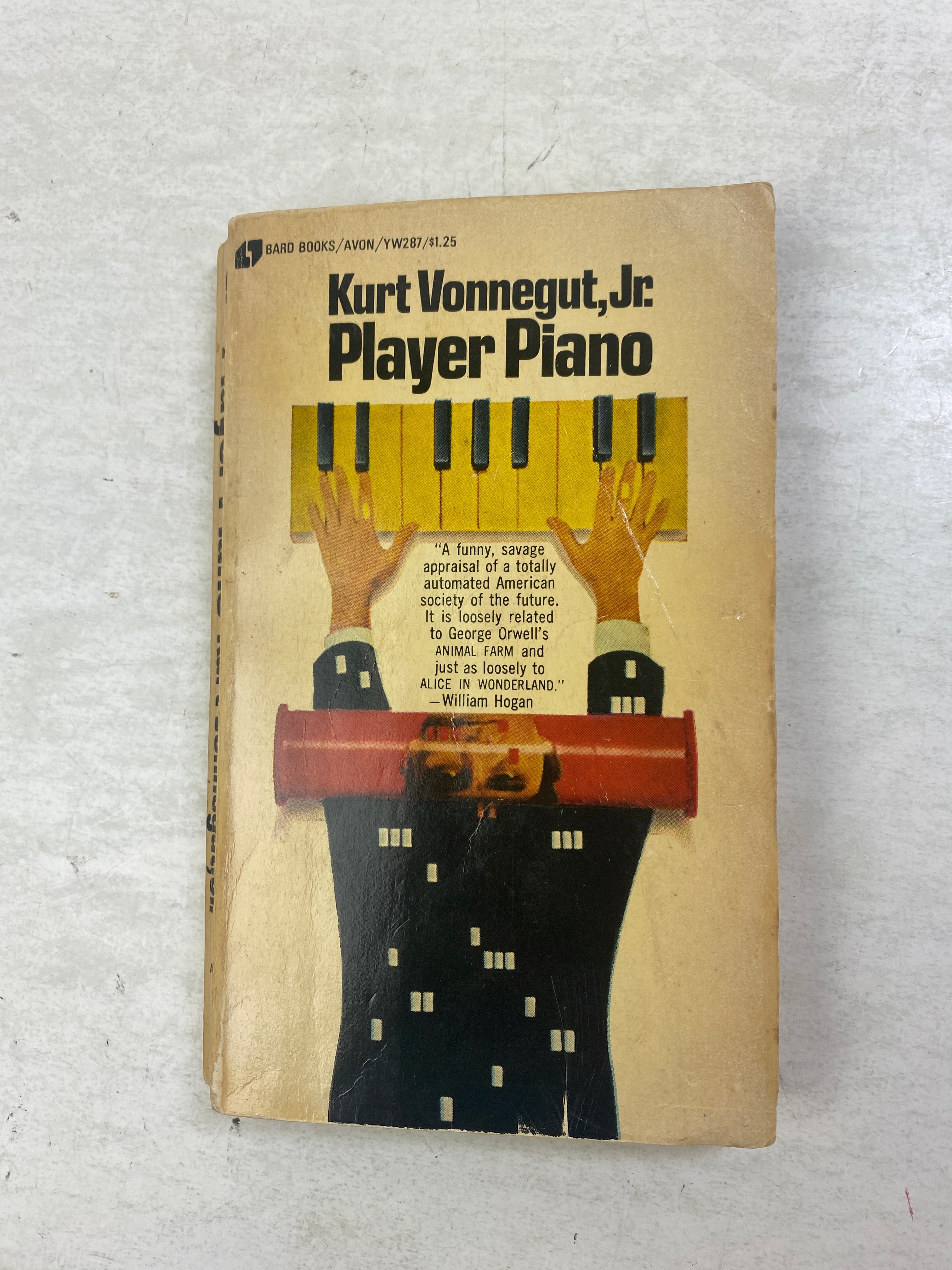Player Piano Kurt Vonnegut Vintage paperback 1973