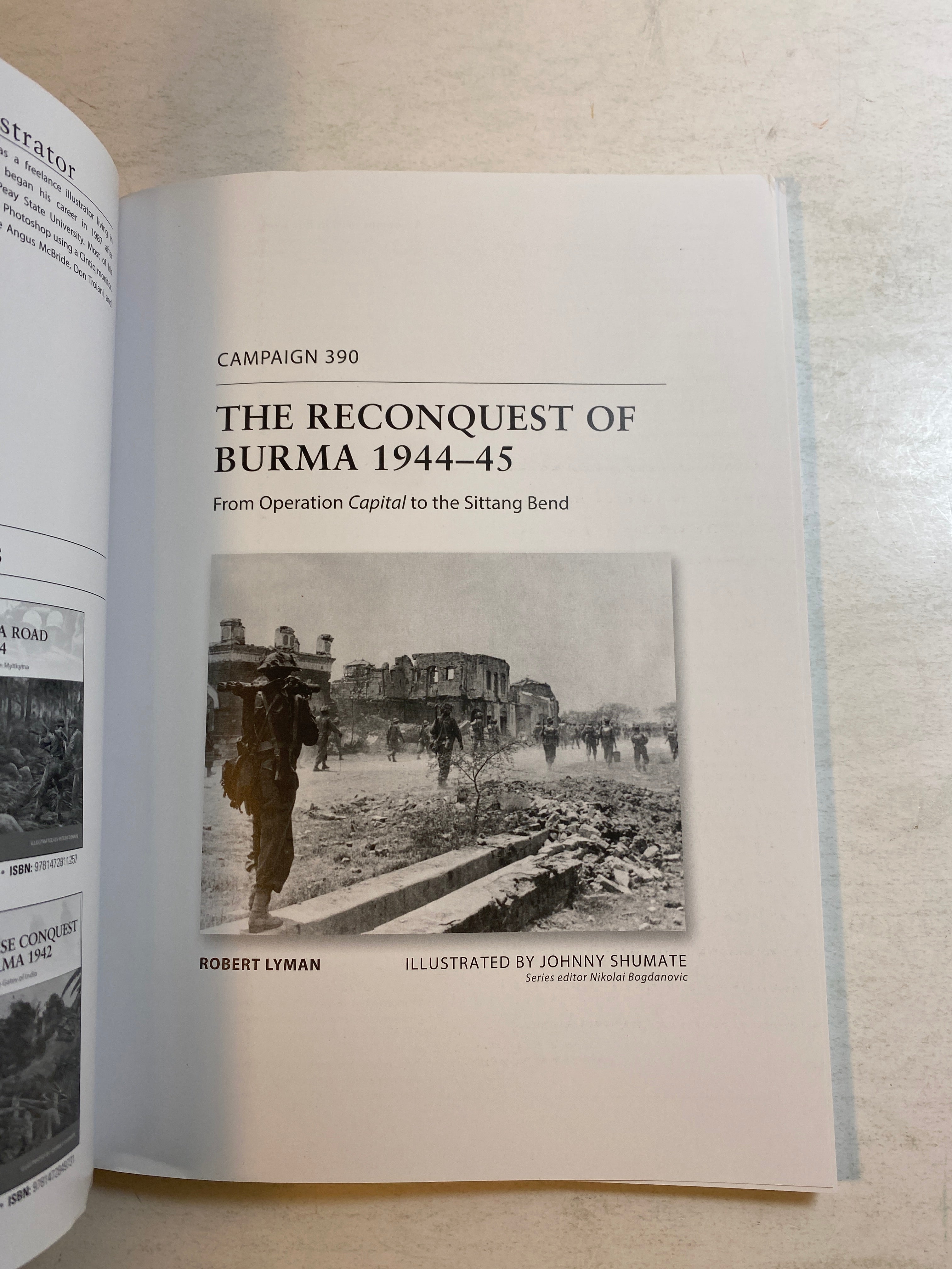Reconquest of Burma 1944-1945 Osprey Campaign 390 SC 2023