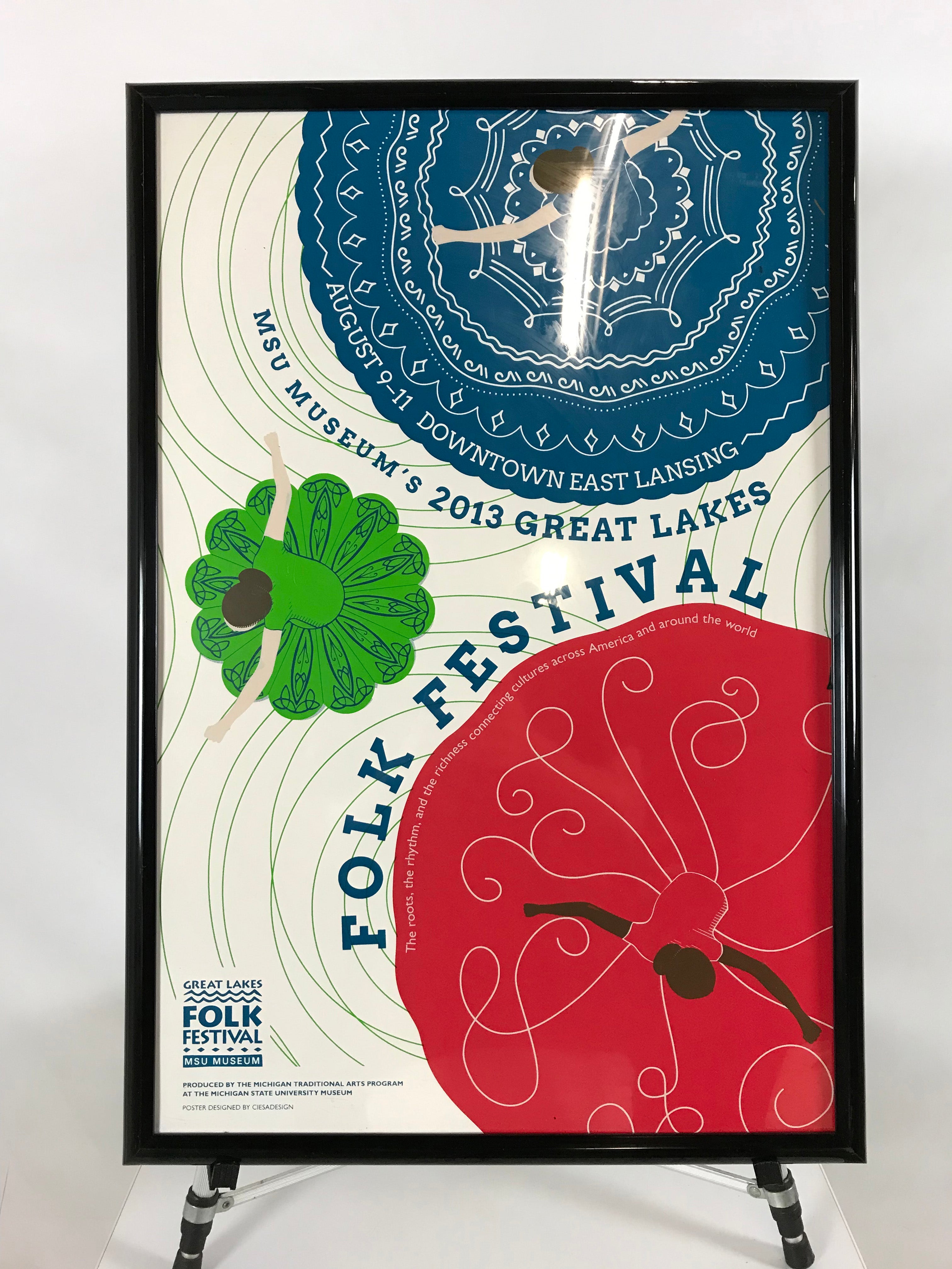 2013 31x21 Great Lakes Folk Festival Poster